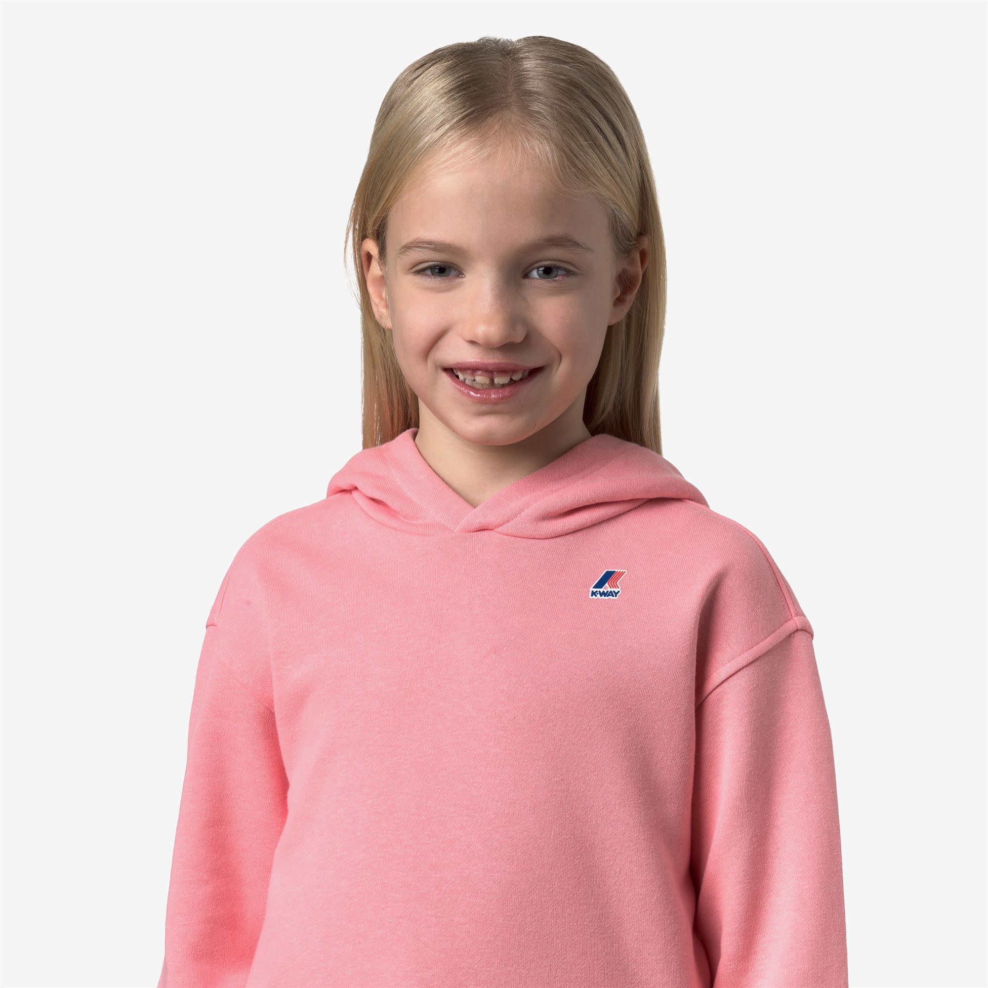 Fleece_GIRL_P. NINETTE PC_Hoodie_Pink Geranium - Commercial 7