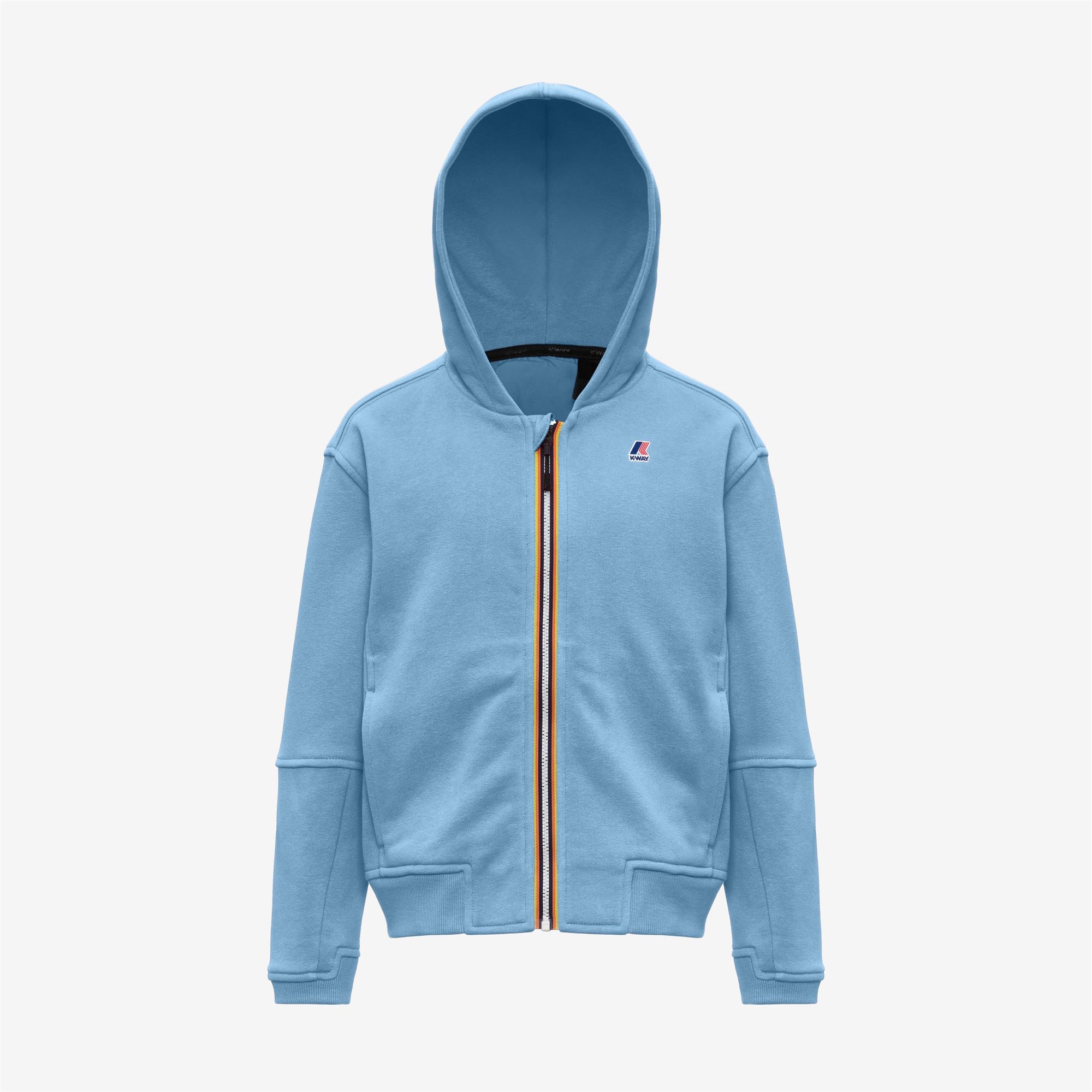 Fleece_KID UNISEX_P. PROS PC_Hoodie Full Zip_Blue Cielo - Commercial 1