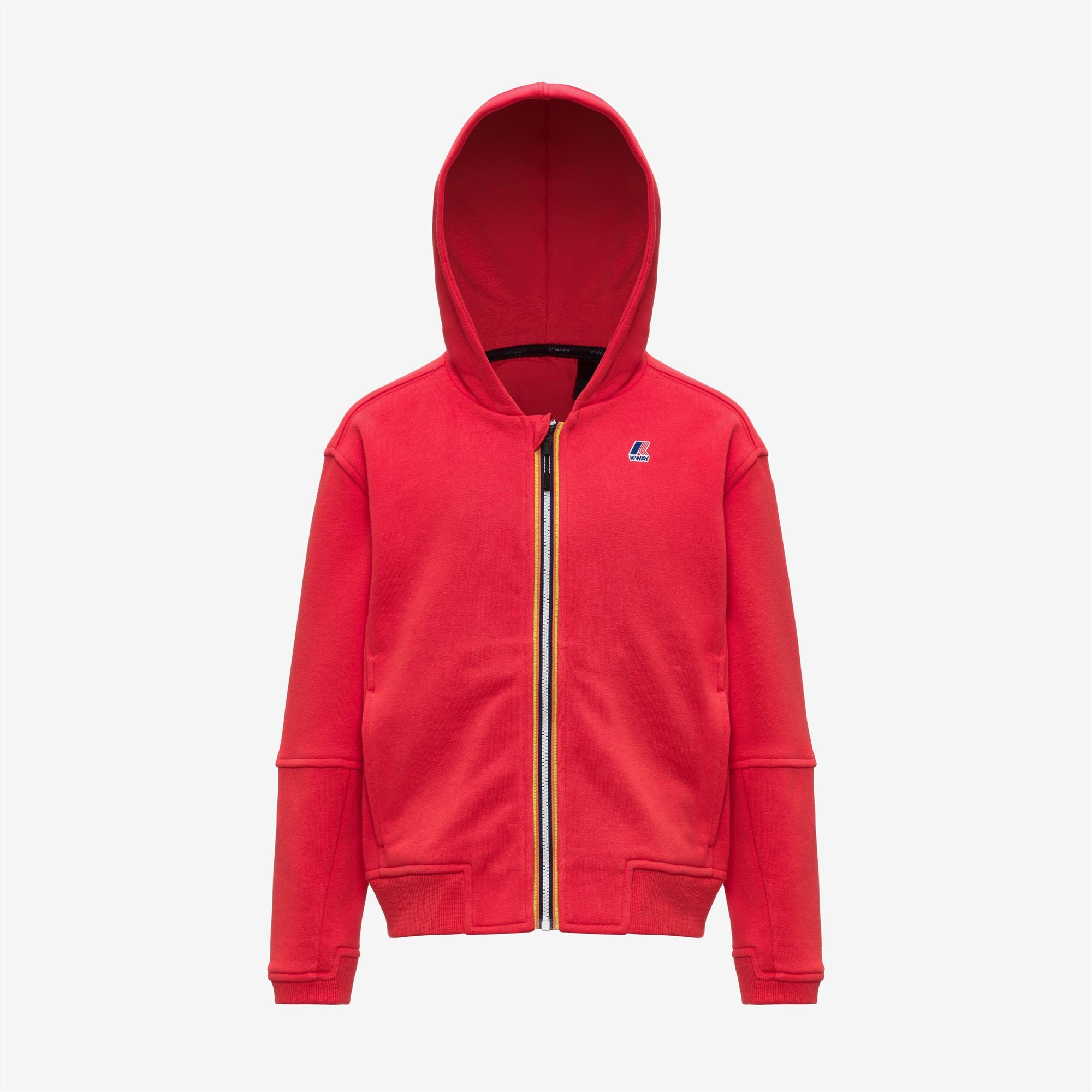 Fleece_KID UNISEX_P. PROS PC_Hoodie Full Zip_Red Poppy - Commercial 1