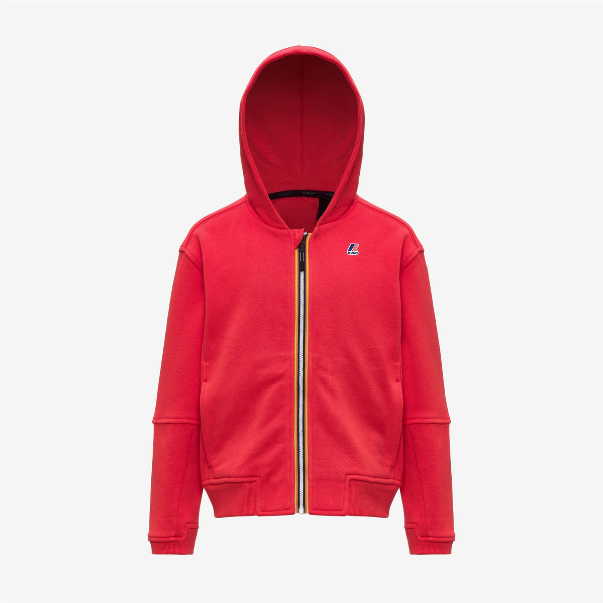 Fleece_KID UNISEX_P. PROS PC_Hoodie Full Zip_Red Poppy - Commercial 1