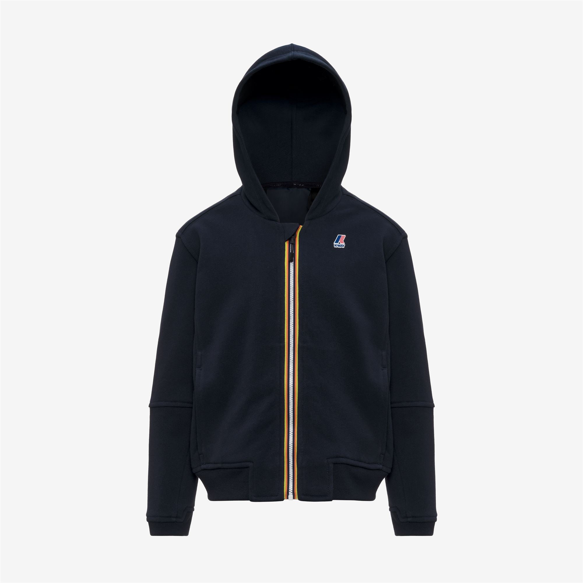 Fleece_KID UNISEX_P. PROS PC_Hoodie Full Zip_Blue Depth - Commercial 1
