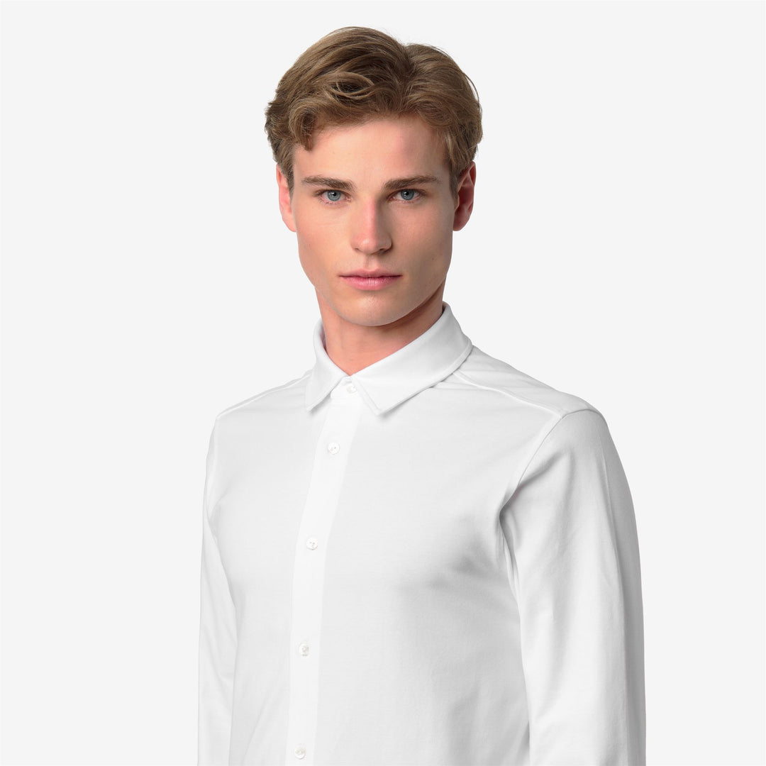 TIMOTHEE COTTON - SHIRTS - CLASSIC - Man - WHITE main