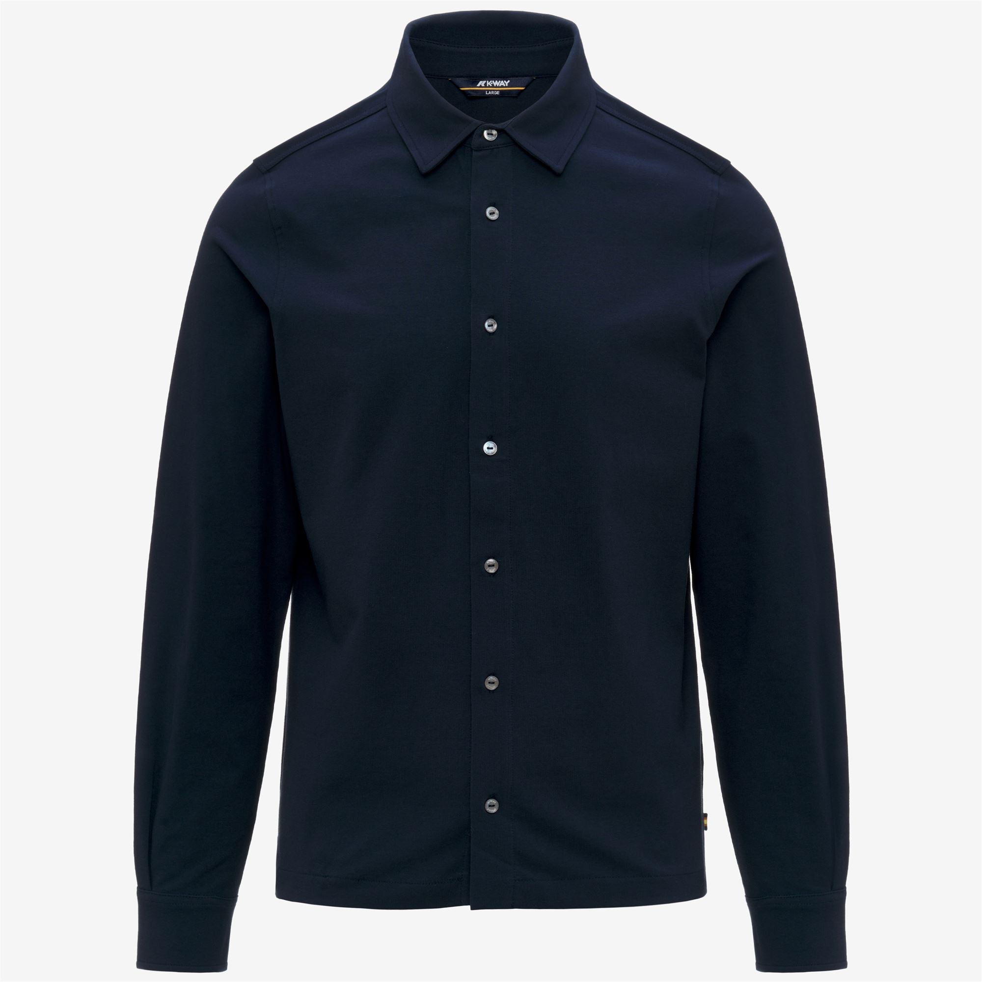 Shirts_Man_TIMOTHEE COTTON_Classic_Blue Depth - Commercial 1