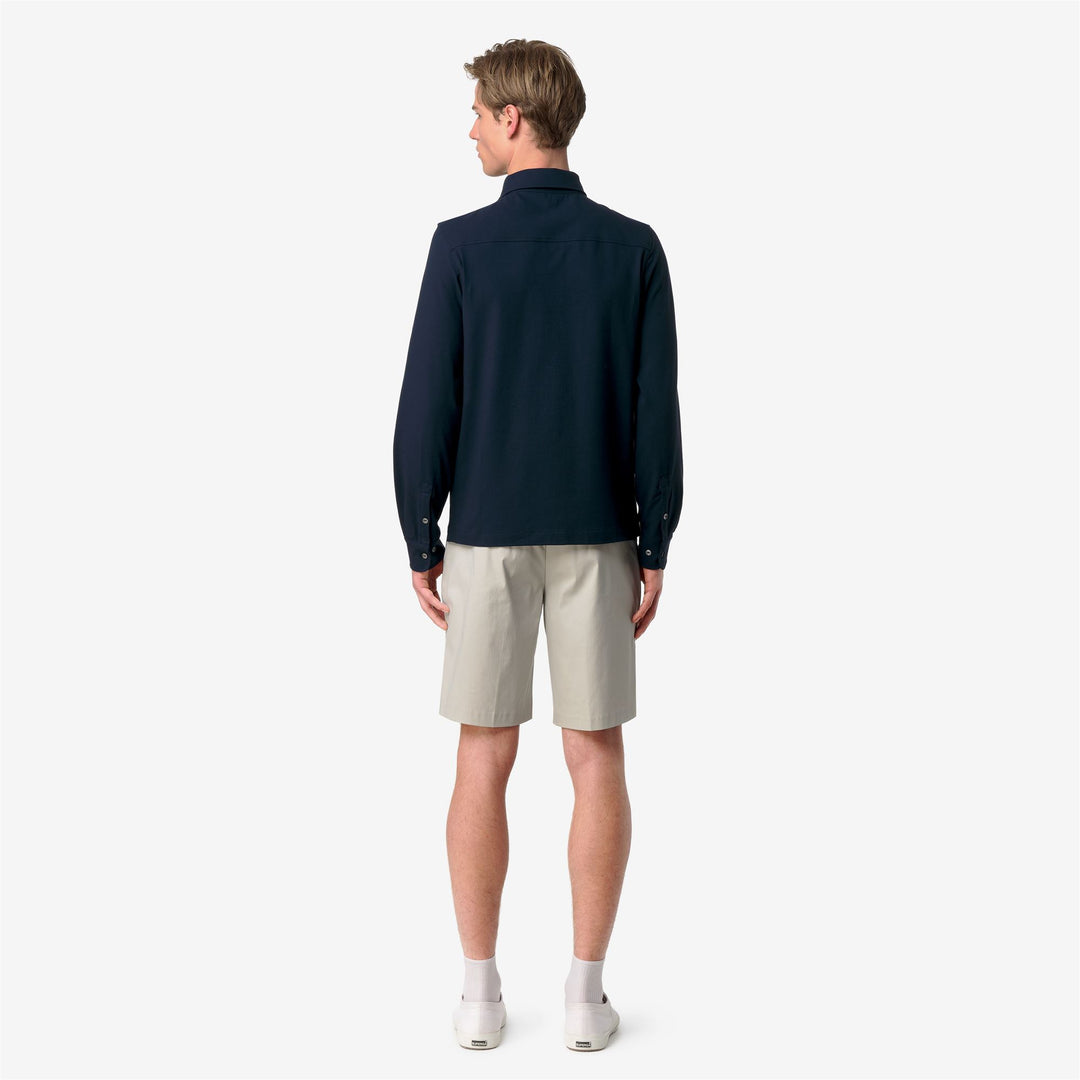TIMOTHEE COTTON - SHIRTS - CLASSIC - Man - BLUE DEPTH main
