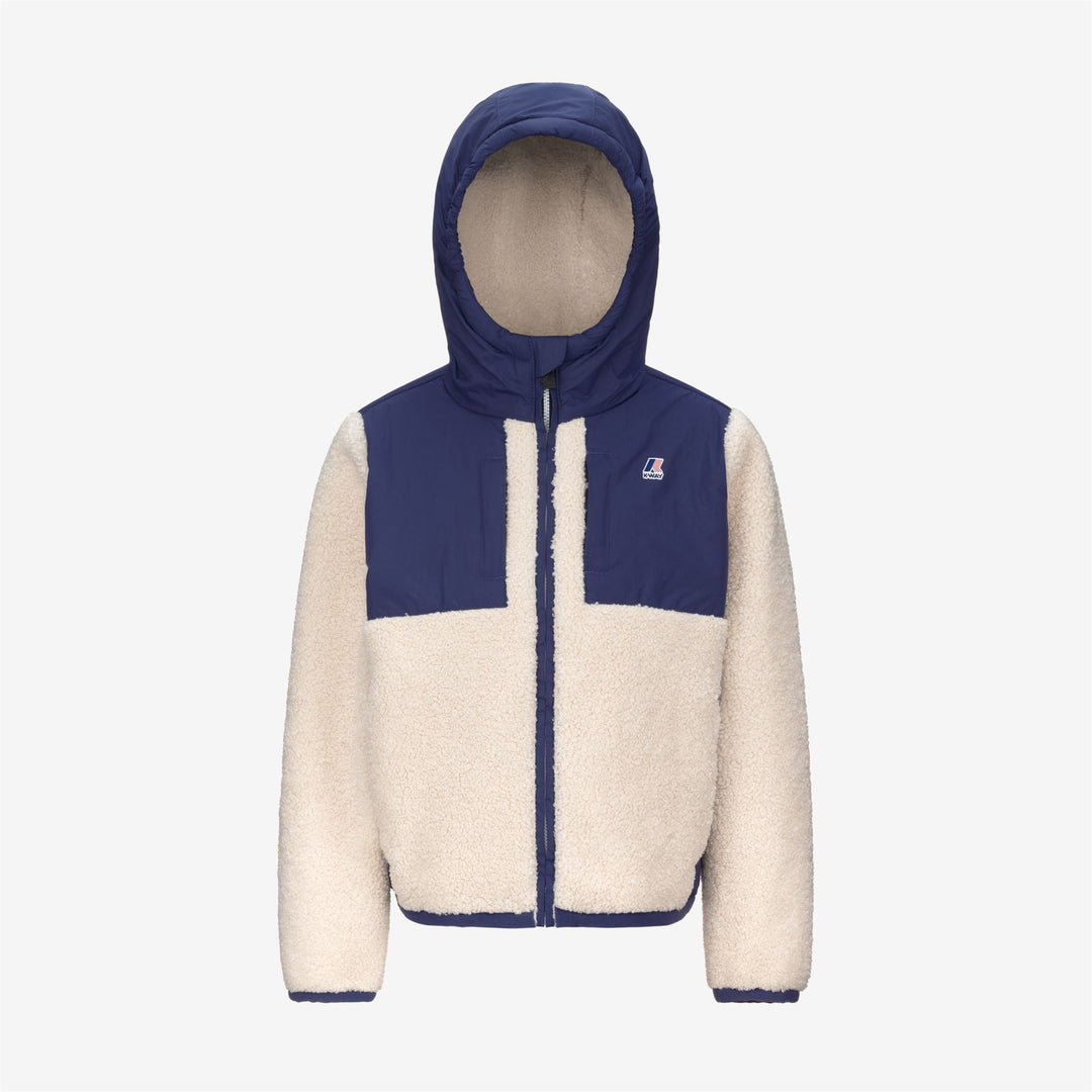 Deep cobalt blue Unisex Kids' Full Zip Fleece Hoodie 01