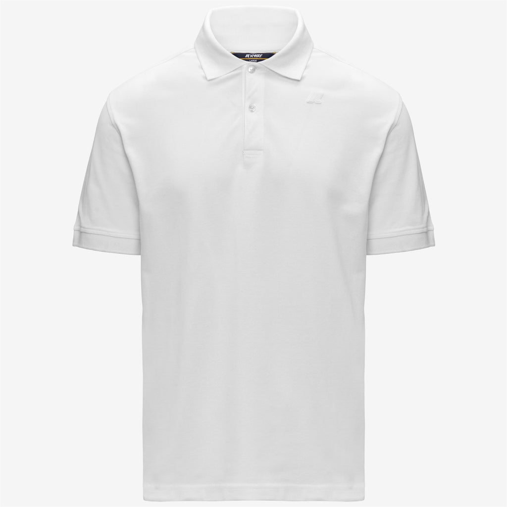 Polo Shirts_Man_SIMOR PIQUE_Polo_White - White - Commercial 1