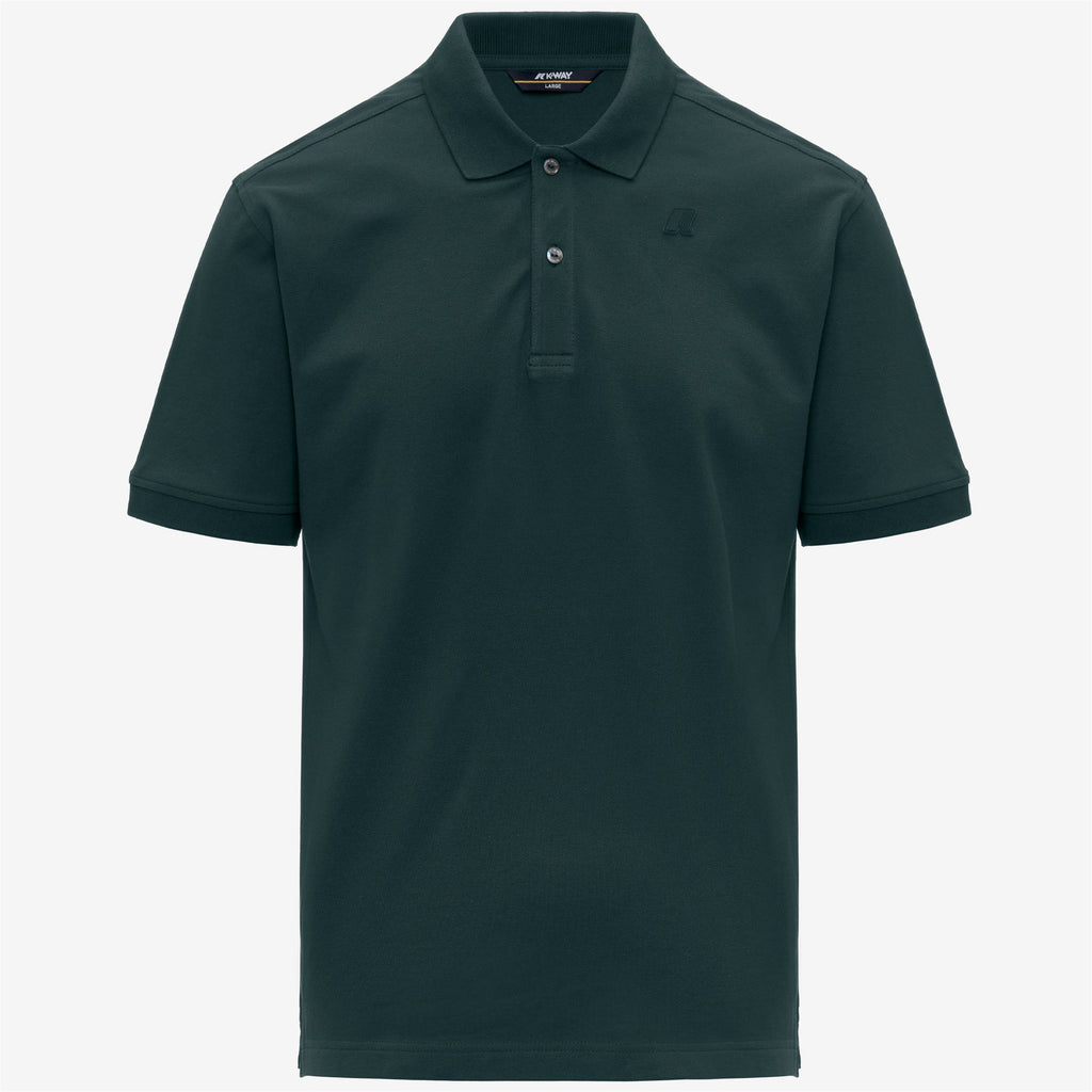 Polo Shirts_Man_SIMOR PIQUE_Polo_Green Dk Jungle - Commercial 1