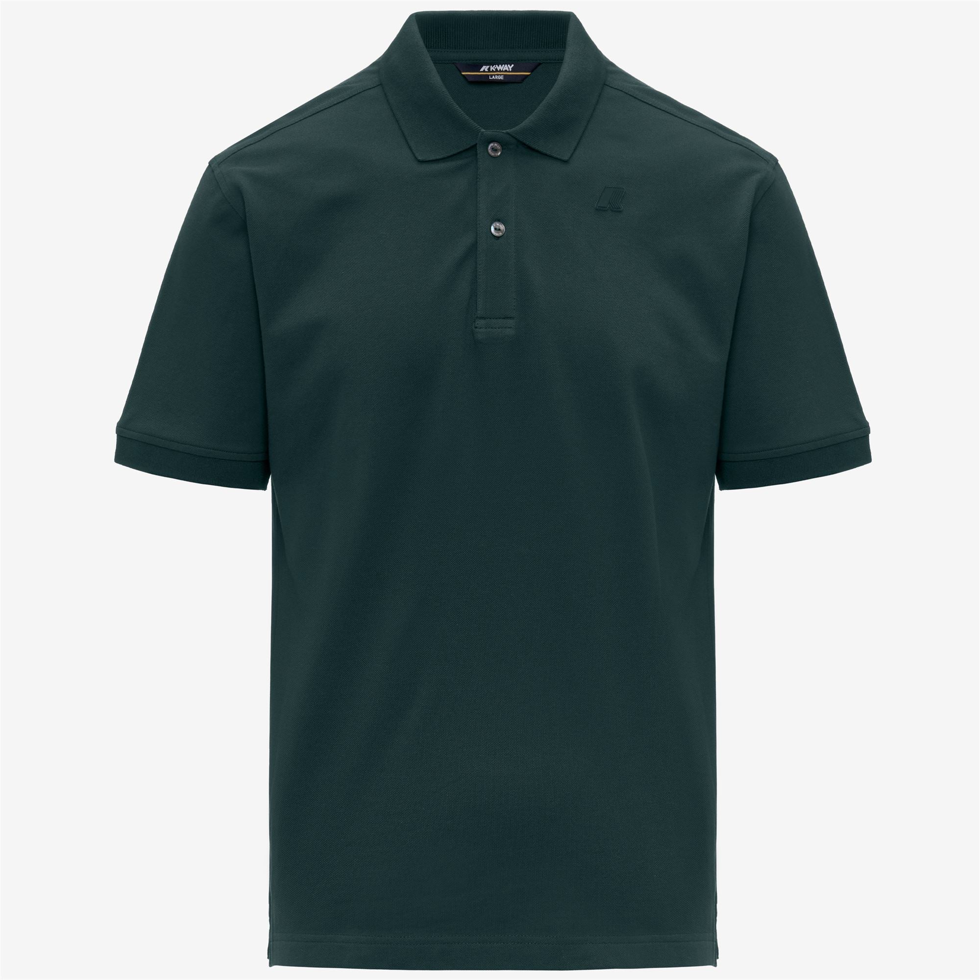 Polo Shirts_Man_SIMOR PIQUE_Polo_Green Dk Jungle - Commercial 1