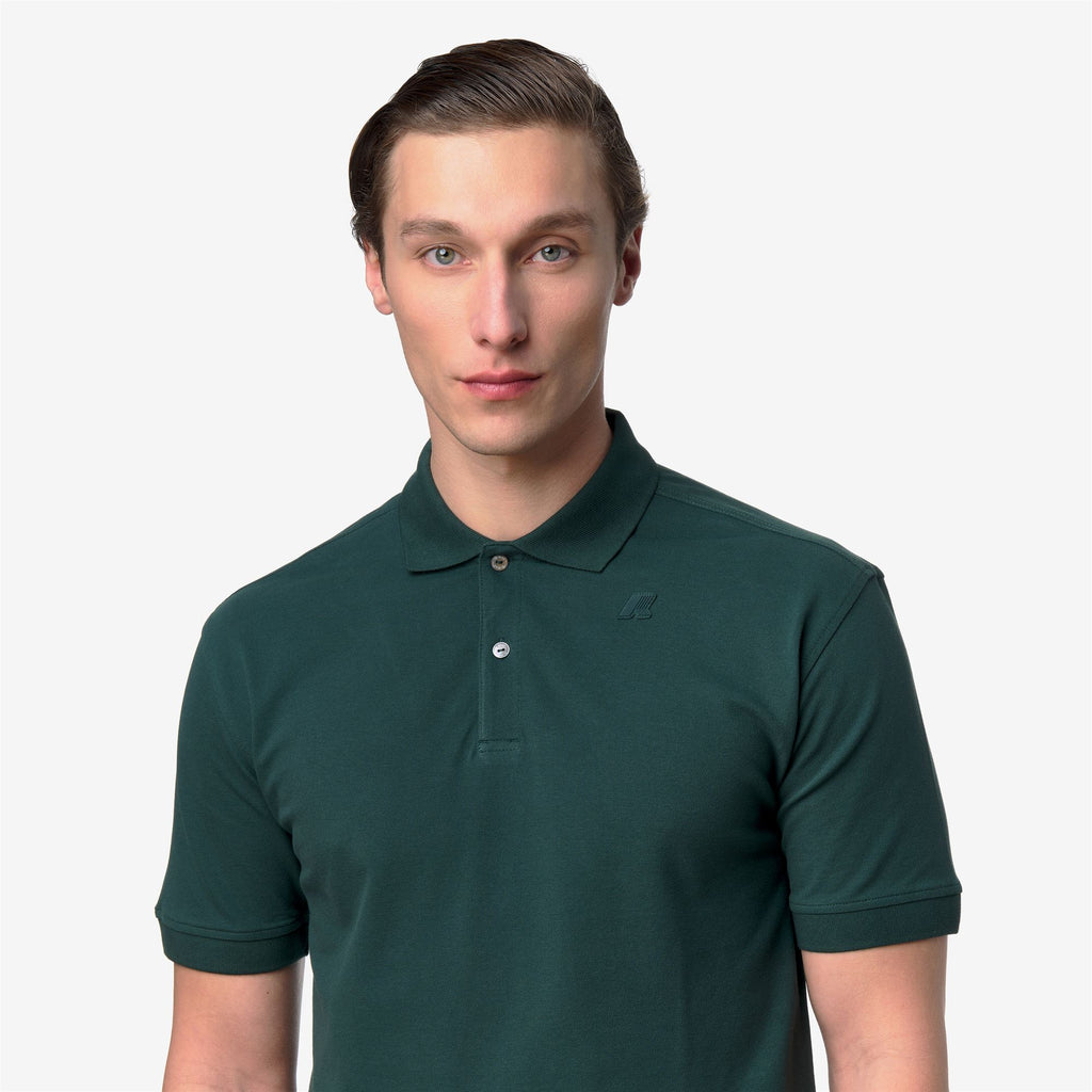 Polo Shirts_Man_SIMOR PIQUE_Polo_Green Dk Jungle - Commercial 7