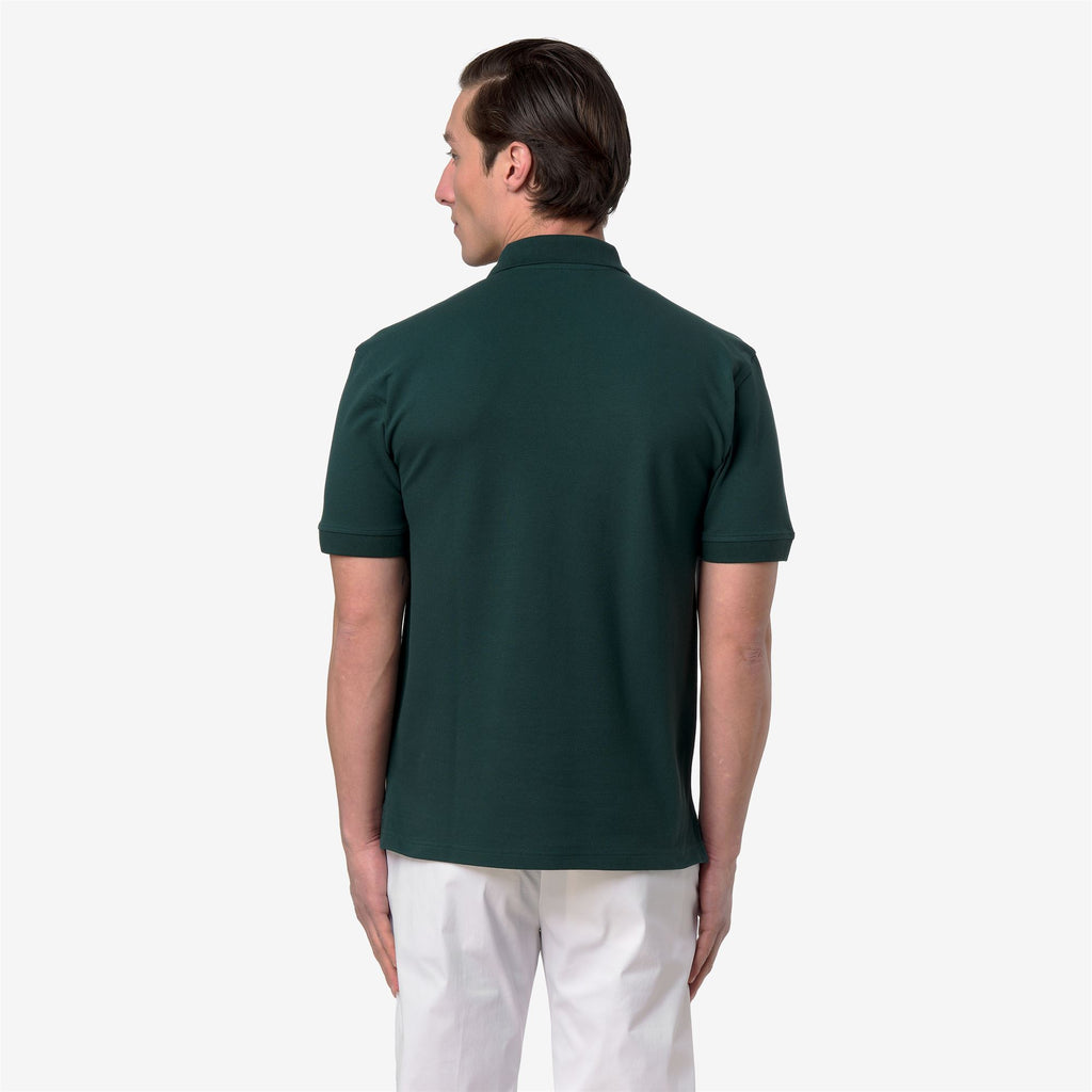 Polo Shirts_Man_SIMOR PIQUE_Polo_Green Dk Jungle - Commercial 6