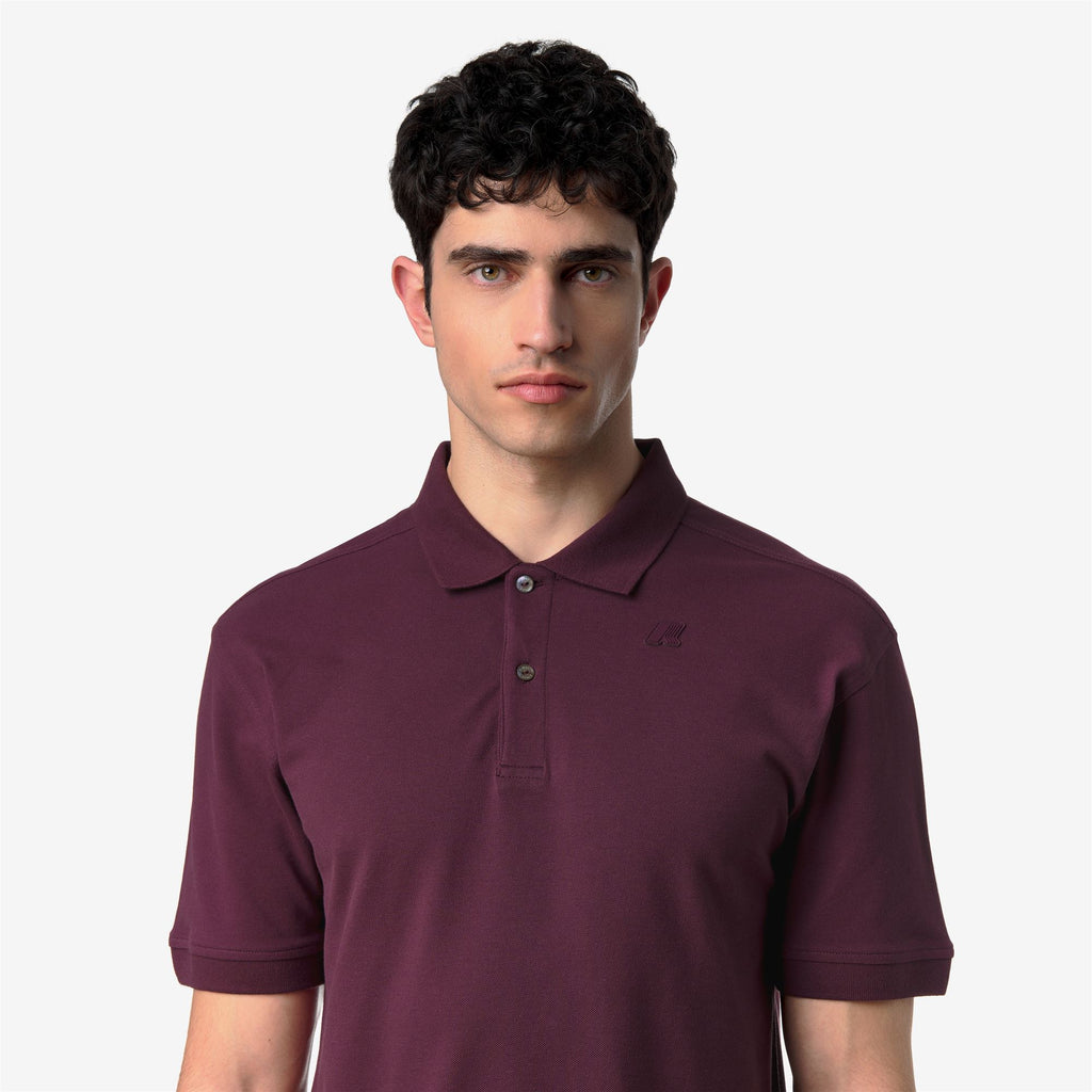 Polo Shirts_Man_SIMOR PIQUE_Polo_Violet Mauve Wine - Commercial 7