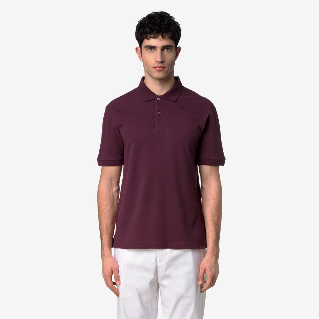 Polo Shirts_Man_SIMOR PIQUE_Polo_Violet Mauve Wine - Commercial 4