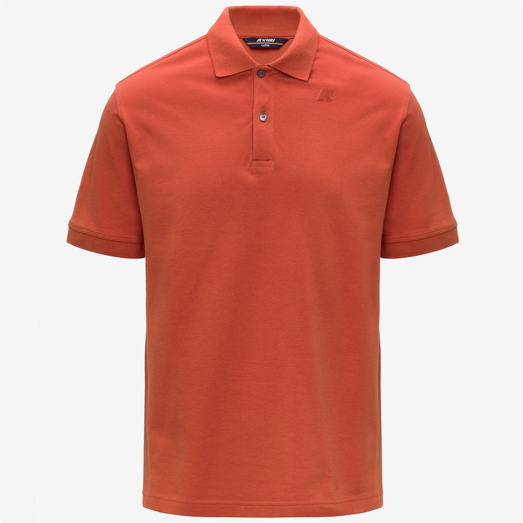 Polo Shirts_Man_SIMOR PIQUE_Polo_Orange Brownish - Commercial 1