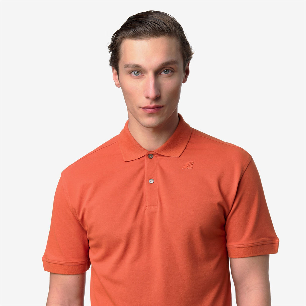 Polo Shirts_Man_SIMOR PIQUE_Polo_Orange Brownish - Commercial 7