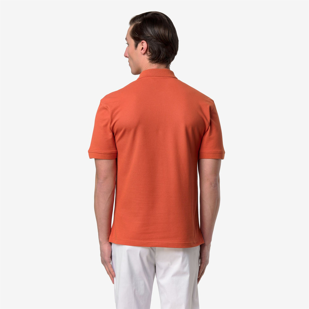 Polo Shirts_Man_SIMOR PIQUE_Polo_Orange Brownish - Commercial 6