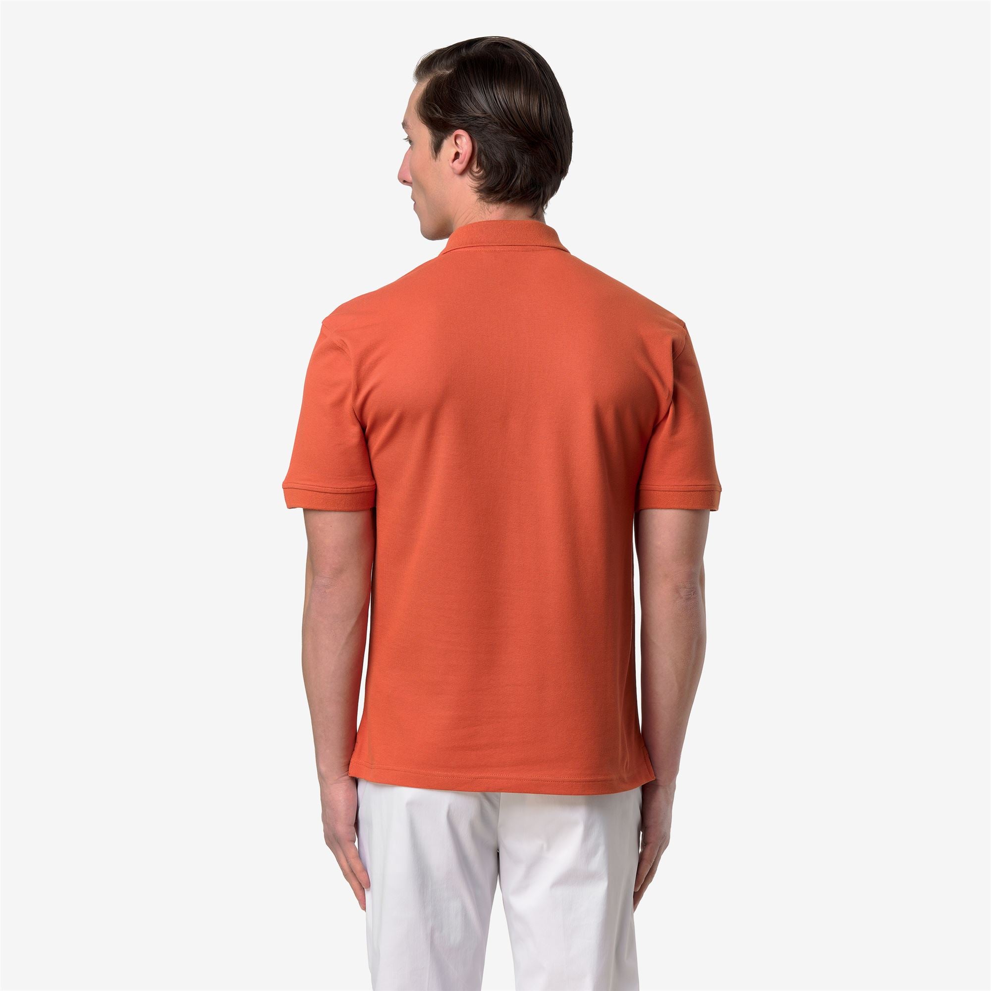 Polo Shirts_Man_SIMOR PIQUE_Polo_Orange Brownish - Commercial 6