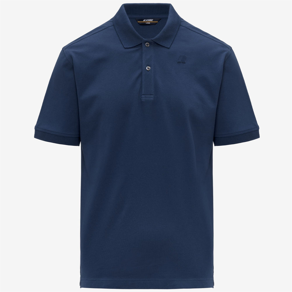 Polo Shirts_Man_SIMOR PIQUE_Polo_Blue Insignia - Commercial 1