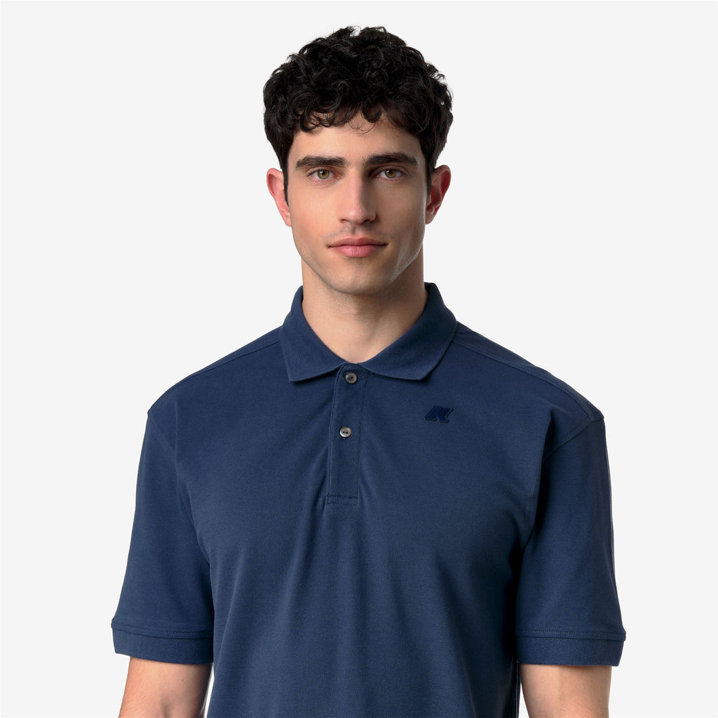 Polo Shirts_Man_SIMOR PIQUE_Polo_Blue Insignia - Commercial 7