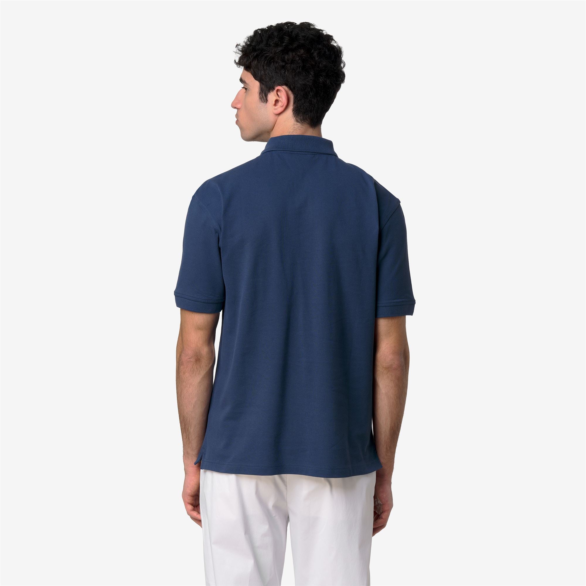 Polo Shirts_Man_SIMOR PIQUE_Polo_Blue Insignia - Commercial 6