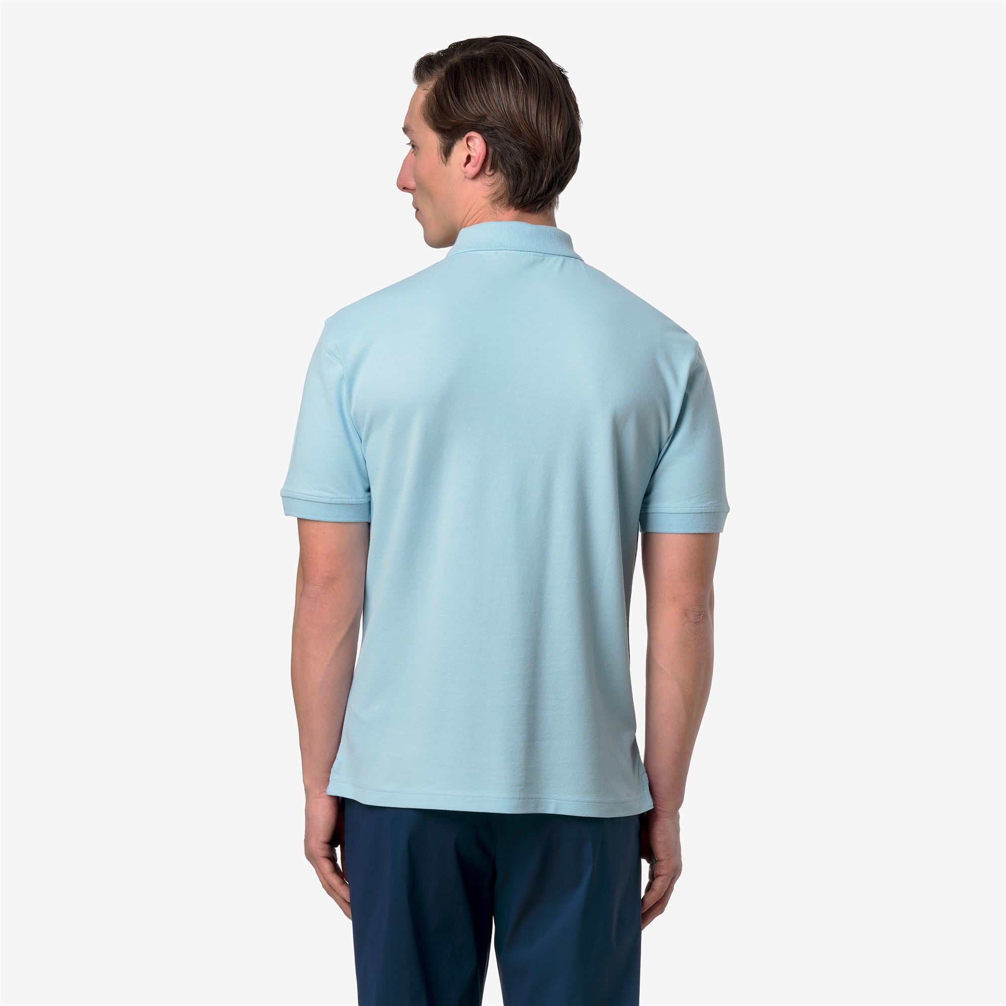Polo Shirts_Man_SIMOR PIQUE_Polo_Blue Dream - Commercial 6