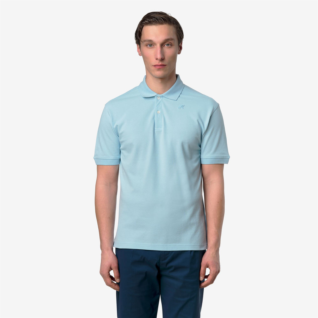 SIMOR PIQUE Polo Shirts Polo Man Blue Dream 01