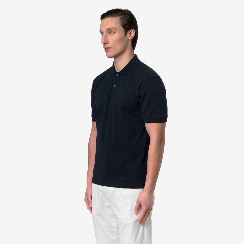 Polo Shirts_Man_SIMOR PIQUE_Polo_Blue Depth - Commercial 5