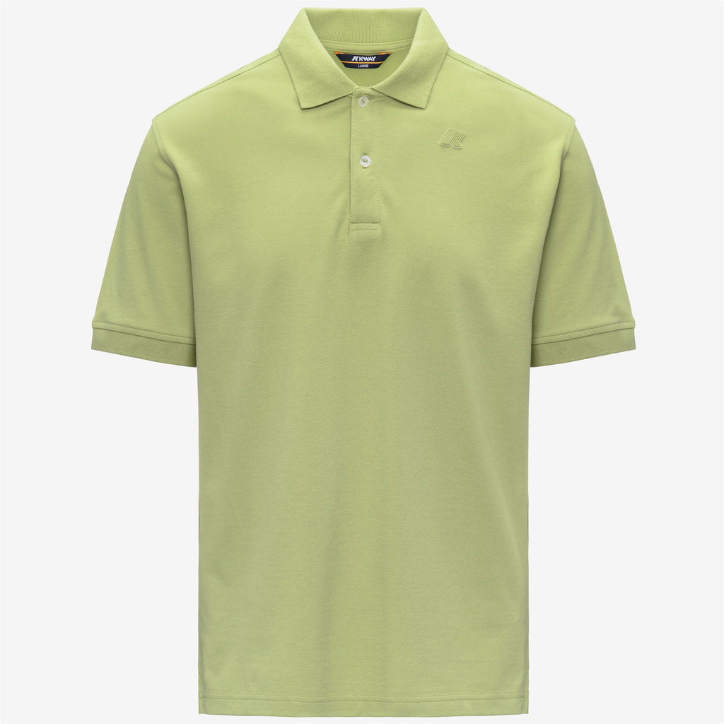 Polo Shirts_Man_SIMOR PIQUE_Polo_Green Dk Lime - Commercial 1