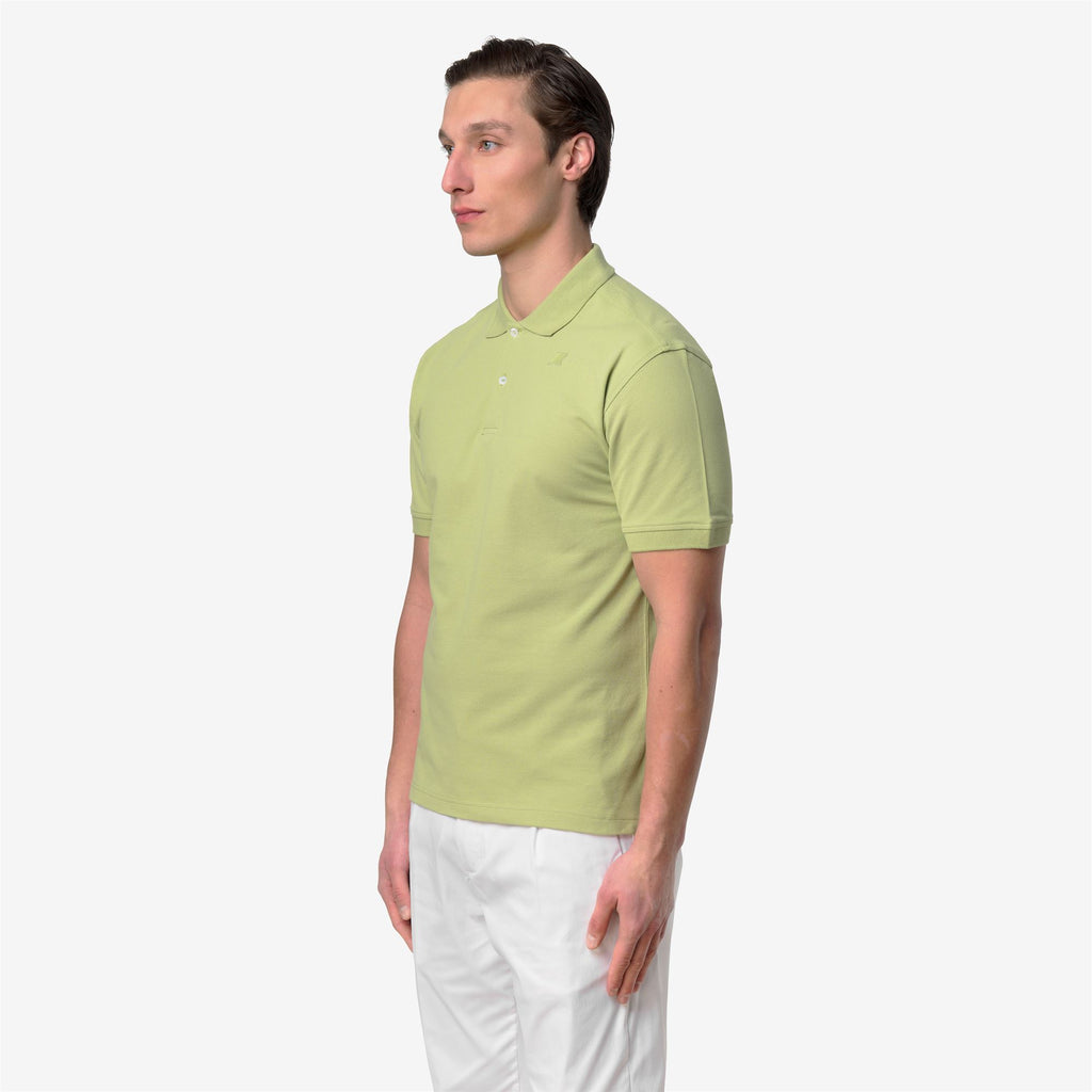 Polo Shirts_Man_SIMOR PIQUE_Polo_Green Dk Lime - Commercial 5
