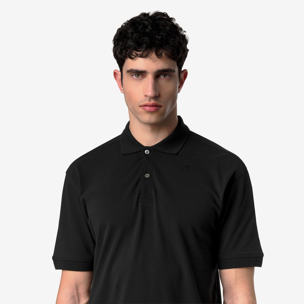 Polo Shirts_Man_SIMOR PIQUE_Polo_Black Pure - Black Pure - Commercial 7