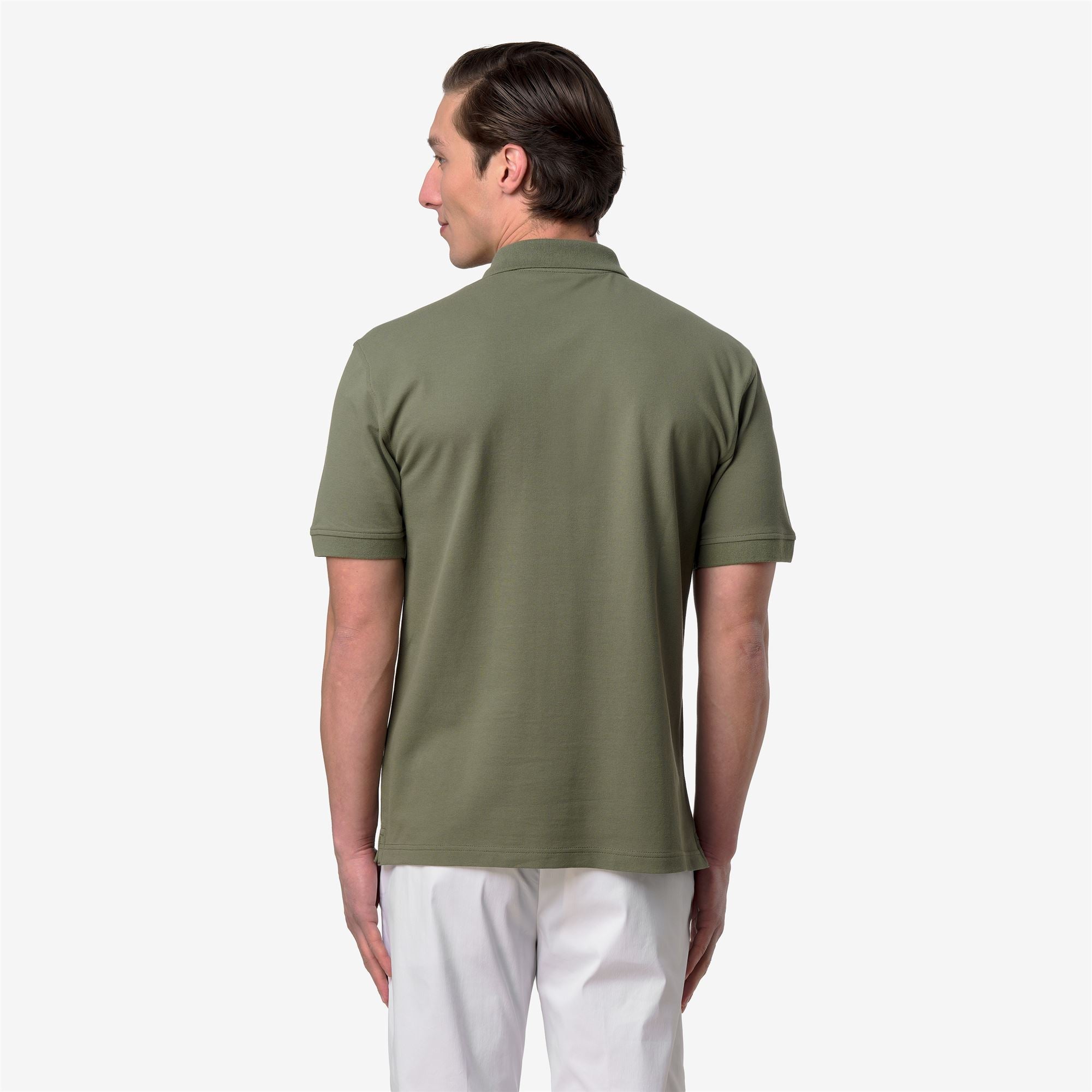 Polo Shirts_Man_SIMOR PIQUE_Polo_Green Lichen - Commercial 6