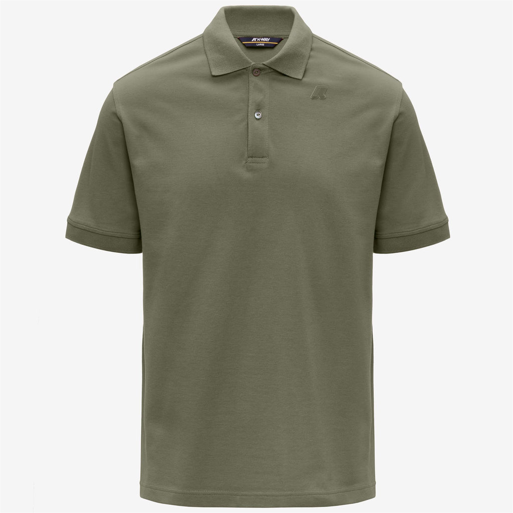 Polo Shirts_Man_SIMOR PIQUE_Polo_Green Lichen - Commercial 1
