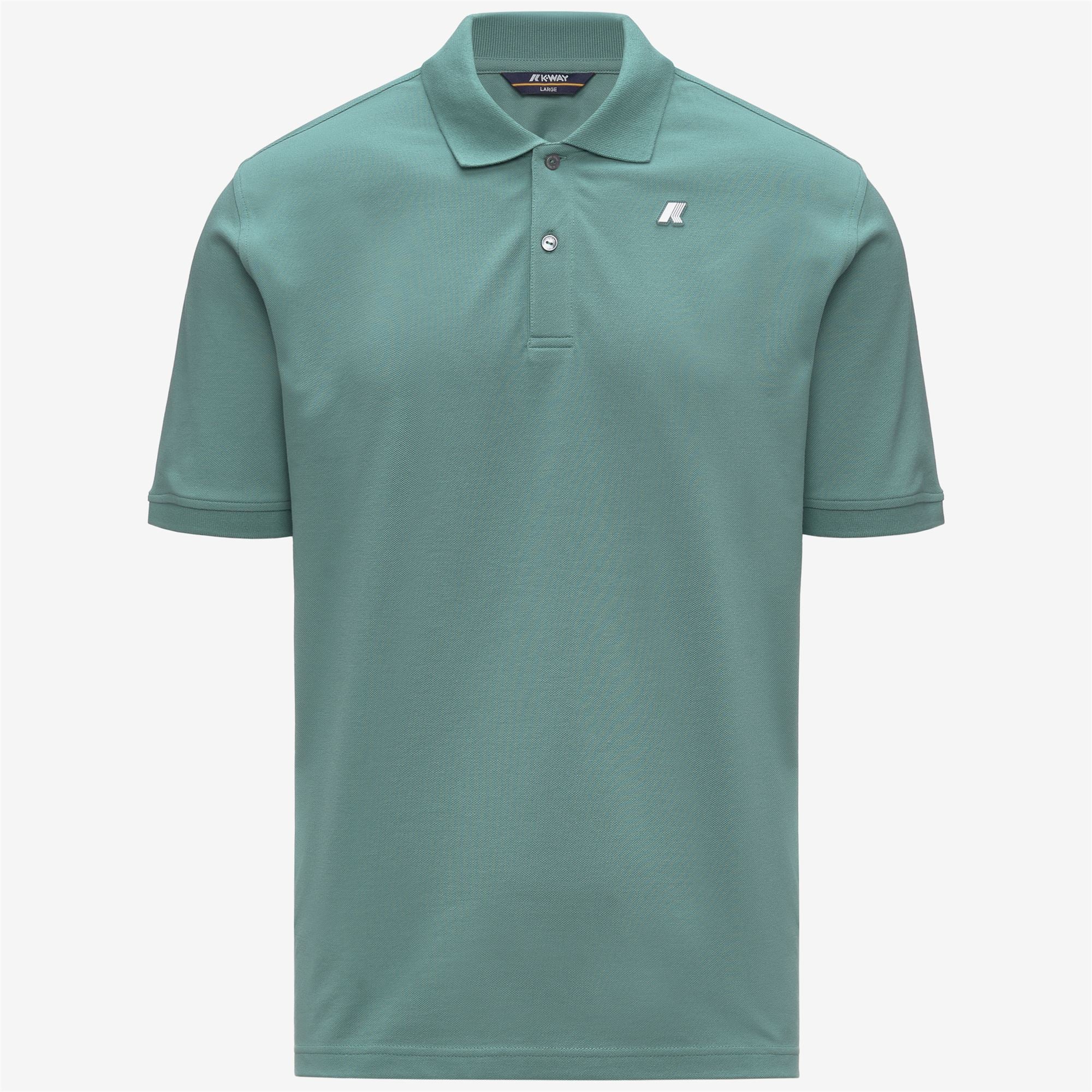 Polo Shirts_Man_SIMOR PIQUE_Polo_Green Mine - Commercial 1