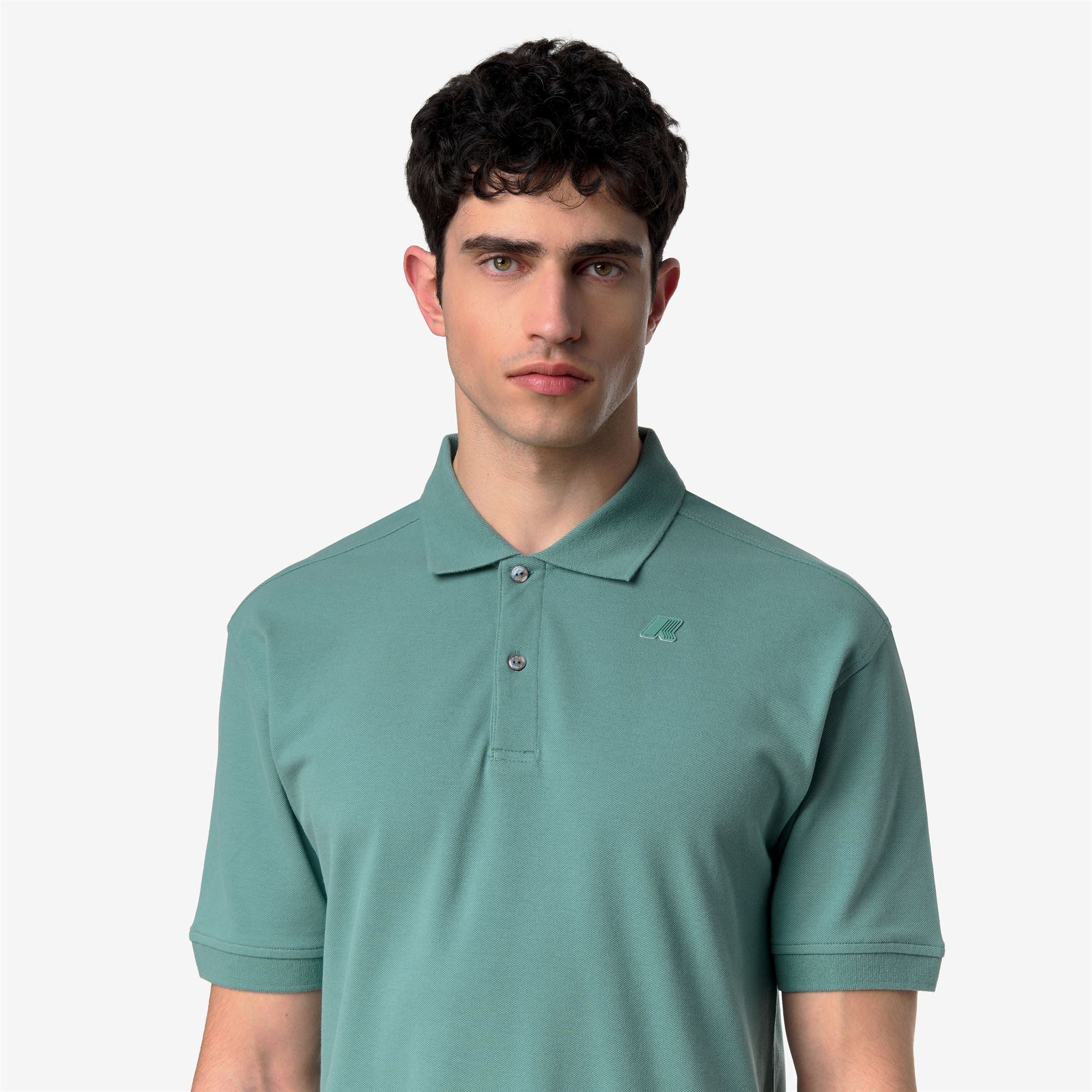Polo Shirts_Man_SIMOR PIQUE_Polo_Green Mine - Commercial 7