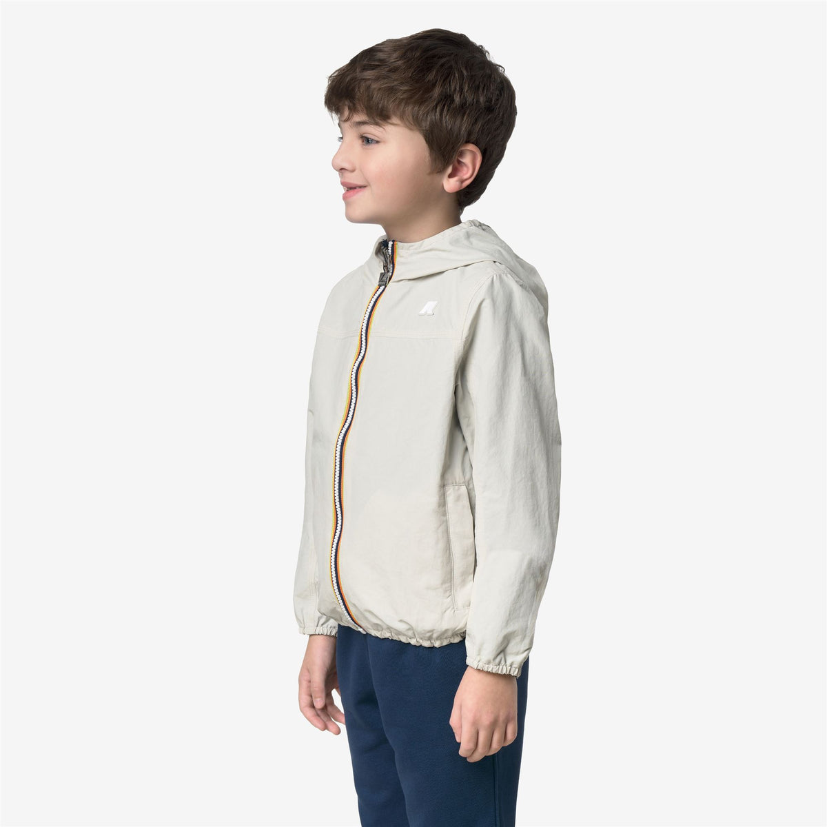 Jackets_Boy_P. JAKE COTTON  DOUBLE_Short_BEIGE LT - Blue Insignia - Commercial 5