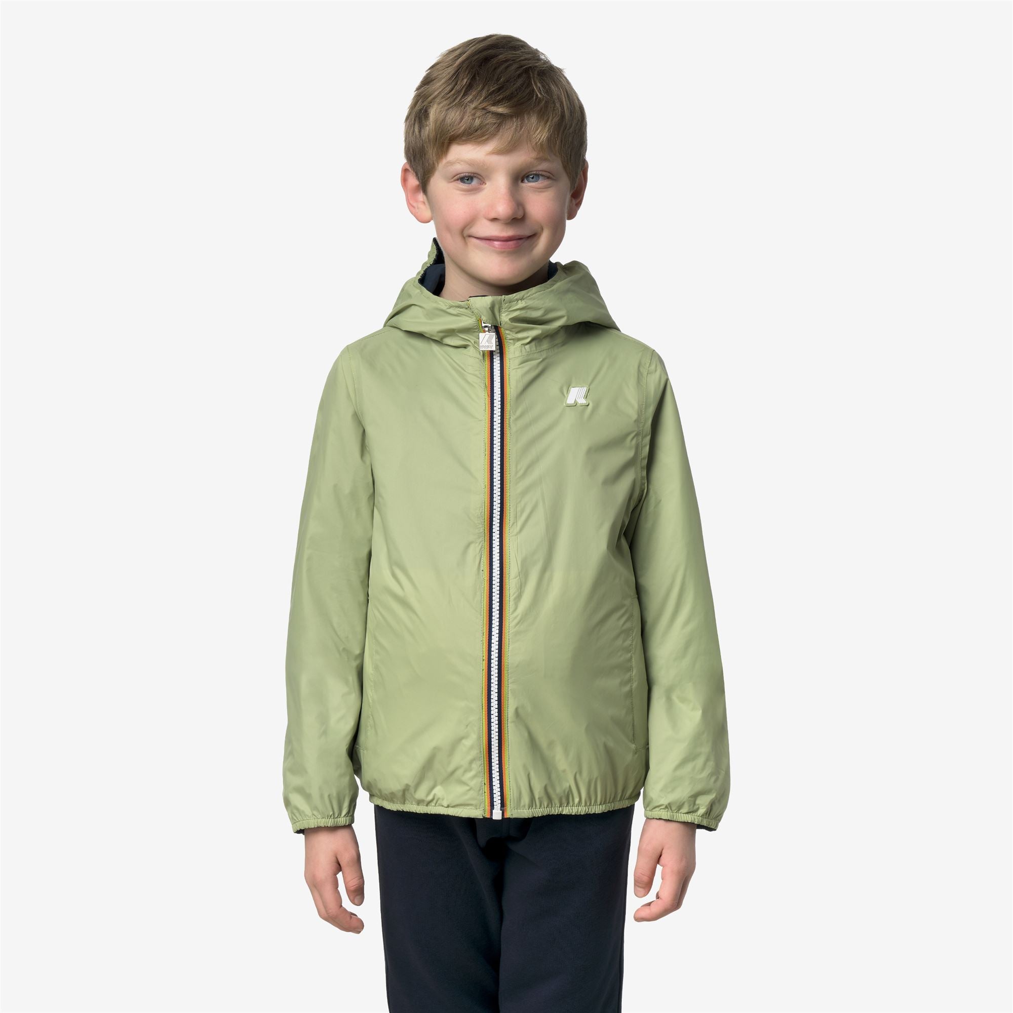 Jackets_Boy_P. JAKE COTTON  DOUBLE_Short_Blue Depth - Green Dk Lime - Commercial 7
