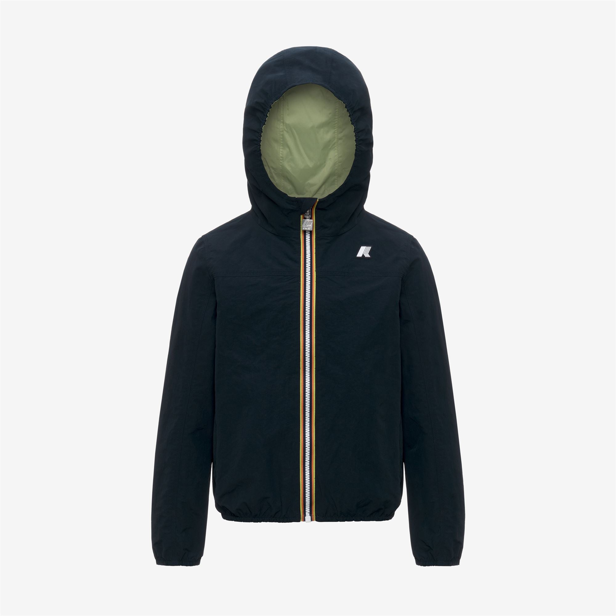 Jackets_Boy_P. JAKE COTTON  DOUBLE_Short_Blue Depth - Green Dk Lime - Commercial 1