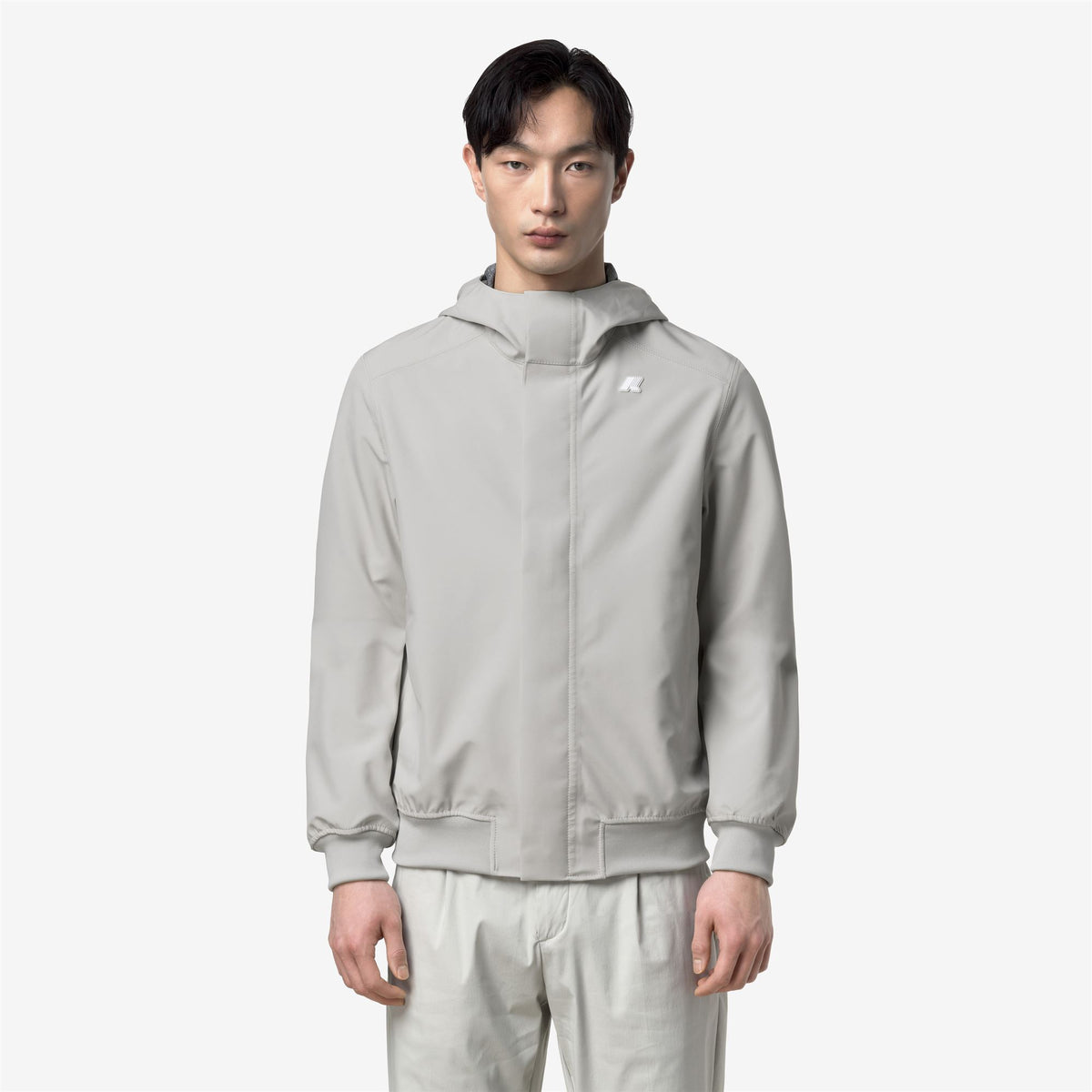 Jackets_Man_JOACHIM BONDED JERSEY_Short_BEIGE LT - Commercial 4
