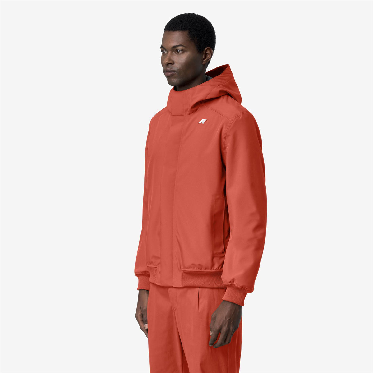 Jackets_Man_JOACHIM BONDED JERSEY_Short_Orange Brownish - Commercial 5