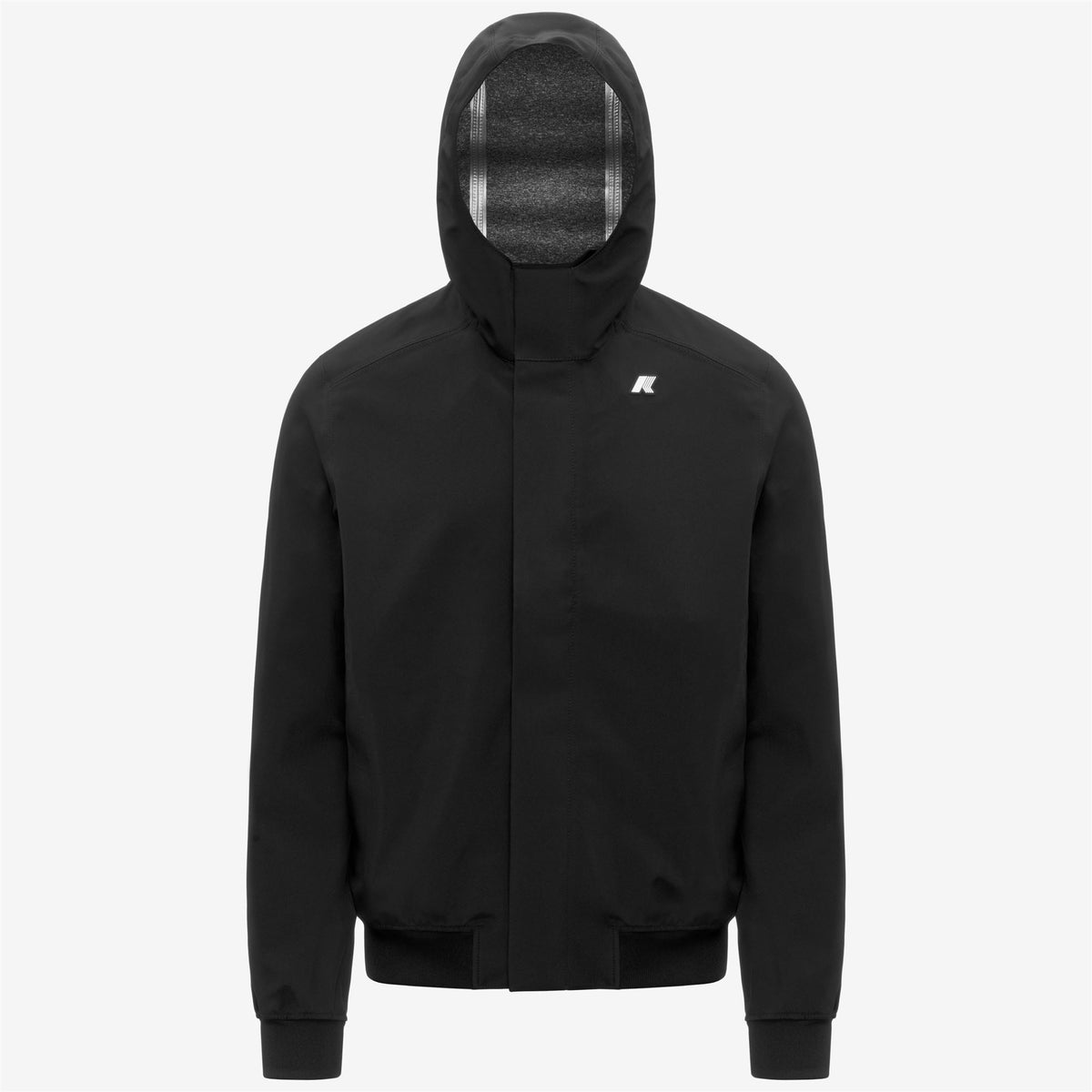 Jackets_Man_JOACHIM BONDED JERSEY_Short_Black Pure - Black Pure - Commercial 1