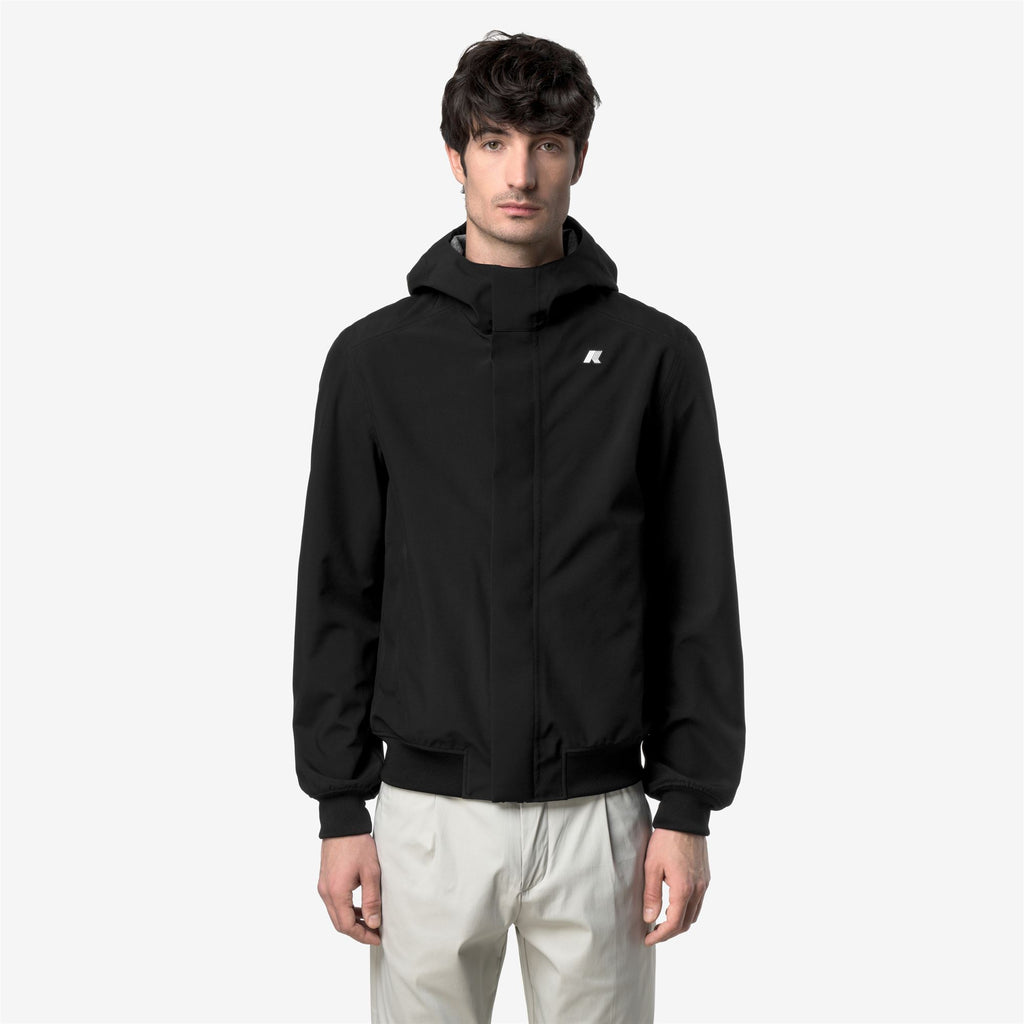 Jackets_Man_JOACHIM BONDED JERSEY_Short_Black Pure - Black Pure - Commercial 4