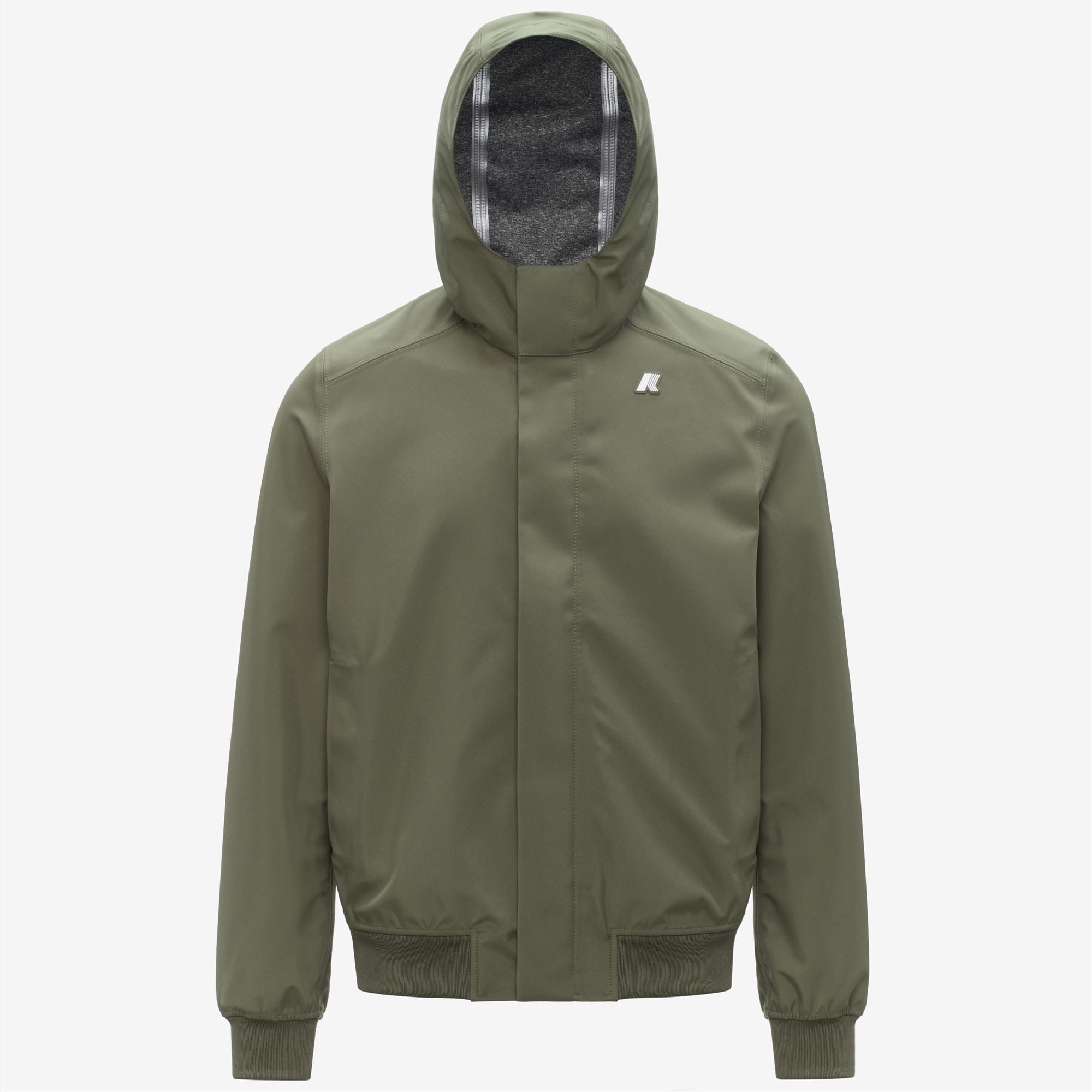 Jackets_Man_JOACHIM BONDED JERSEY_Short_Green Lichen - Commercial 1