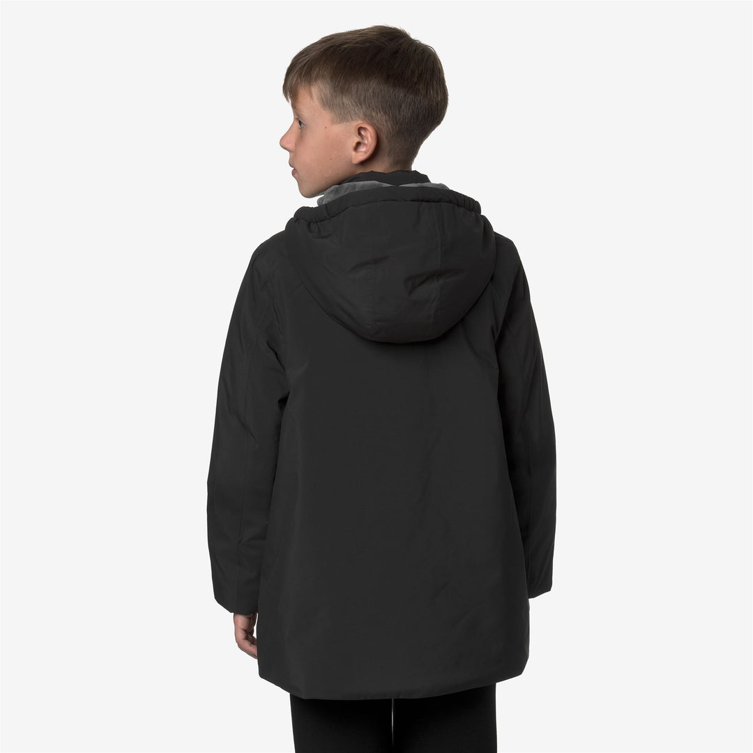 Black Girl's 3/4 Length Soft Touch Jacket main