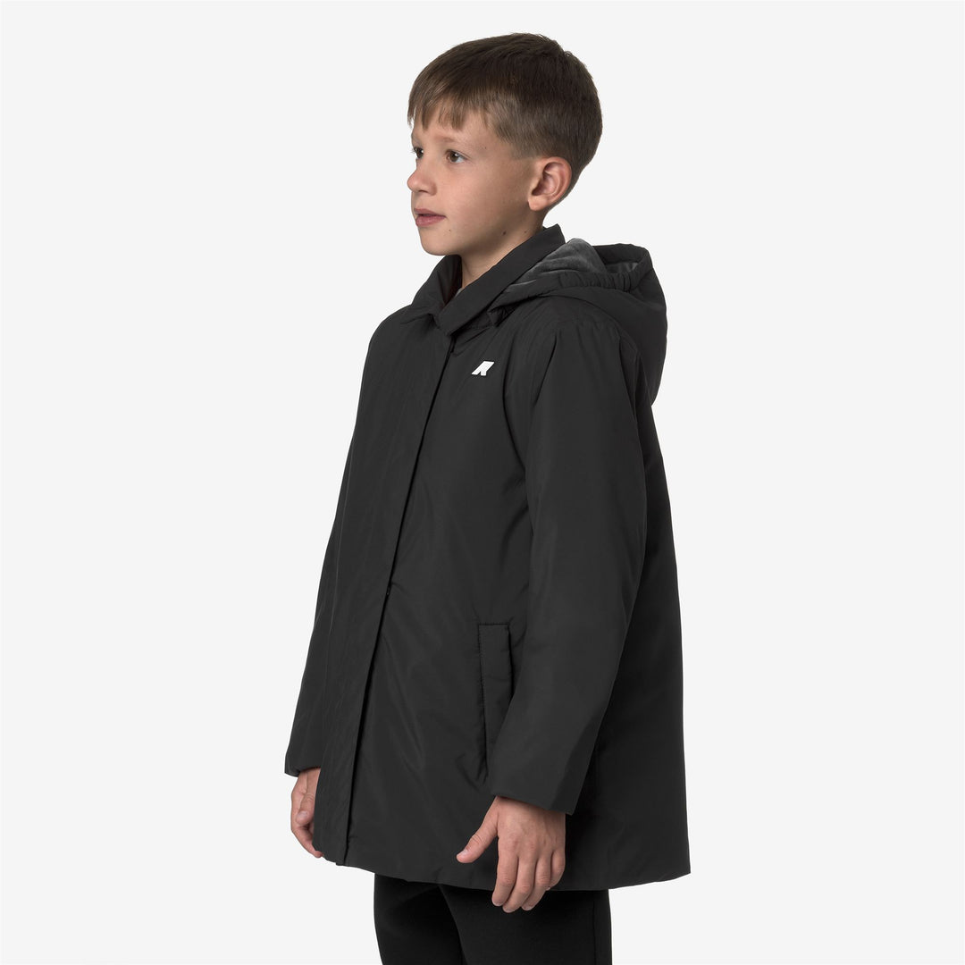 Black Girl's 3/4 Length Soft Touch Jacket main