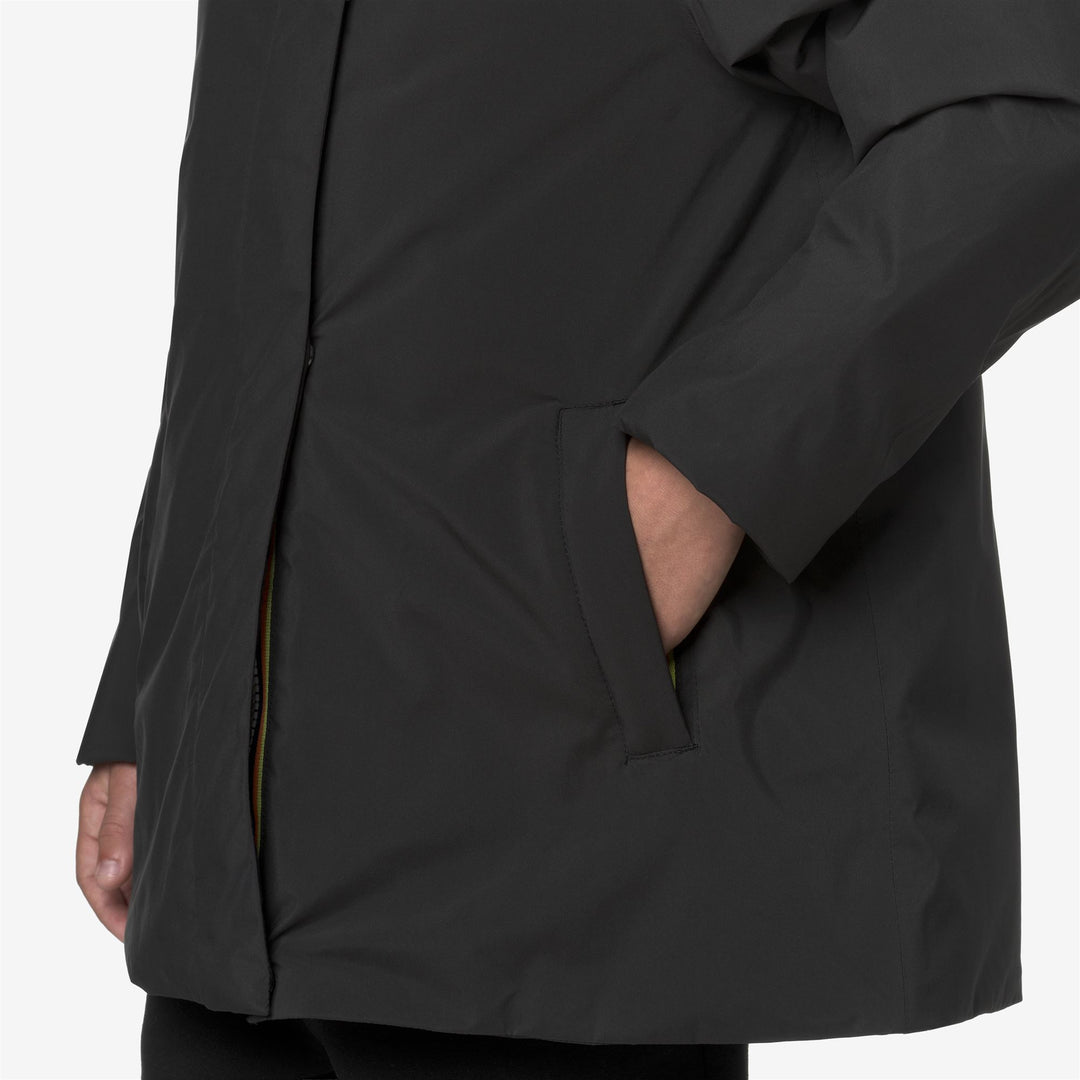 Black Girl's 3/4 Length Soft Touch Jacket main