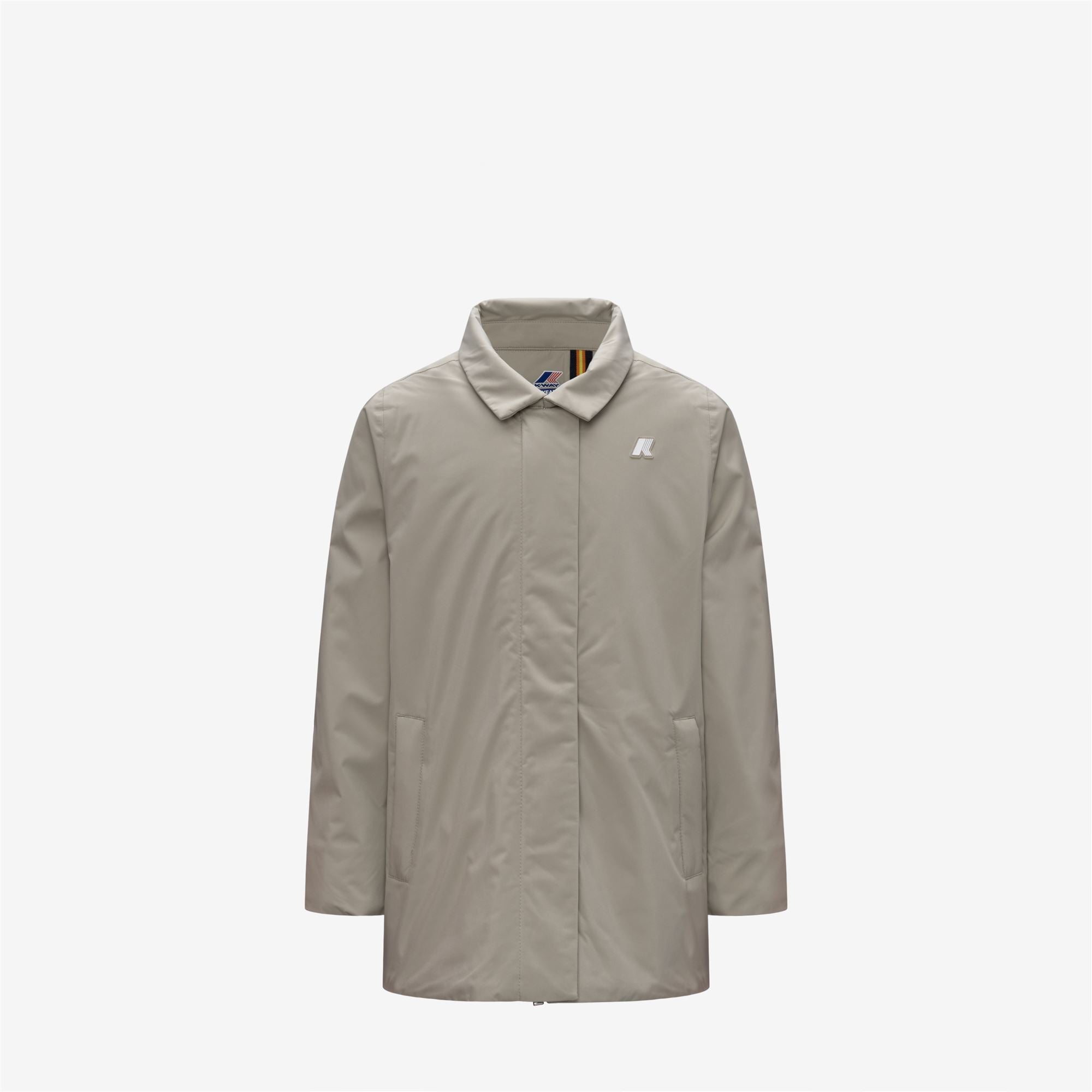 Jackets_GIRL_P. MORESE SOFT TOUCH MARMOTTA_3/4 Length_Beige Cashmere - Grey Goat - Commercial 2