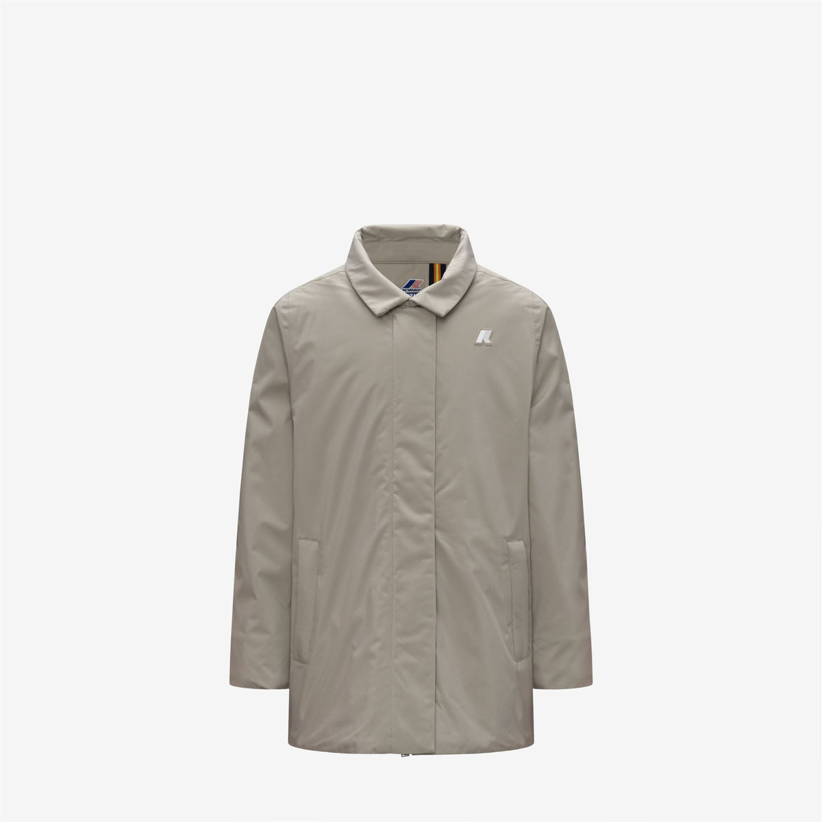 Jackets_GIRL_P. MORESE SOFT TOUCH MARMOTTA_3/4 Length_Beige Cashmere - Grey Goat - Commercial 2