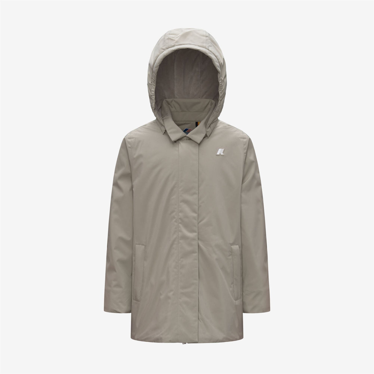 Jackets_GIRL_P. MORESE SOFT TOUCH MARMOTTA_3/4 Length_Beige Cashmere - Grey Goat - Commercial 1