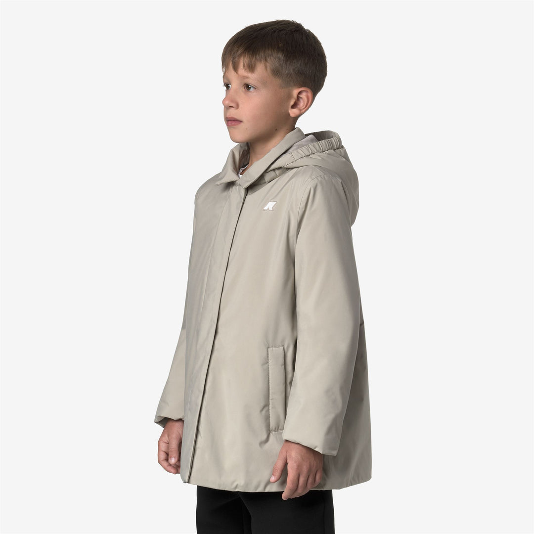 Beige Girls' 3/4 Length Soft Touch Jacket main