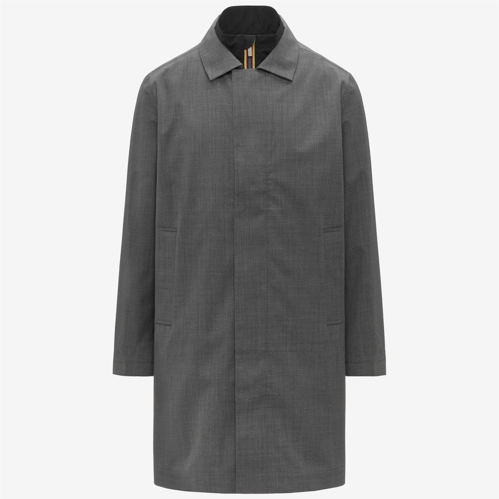 Jackets_MAN_POIROL 3L WOOL_3/4 Length_Grey Shadow Dk GRISAILLE - Commercial 1