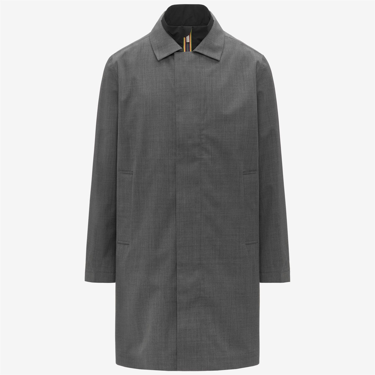 Jackets_MAN_POIROL 3L WOOL_3/4 Length_Grey Shadow Dk GRISAILLE - Commercial 1